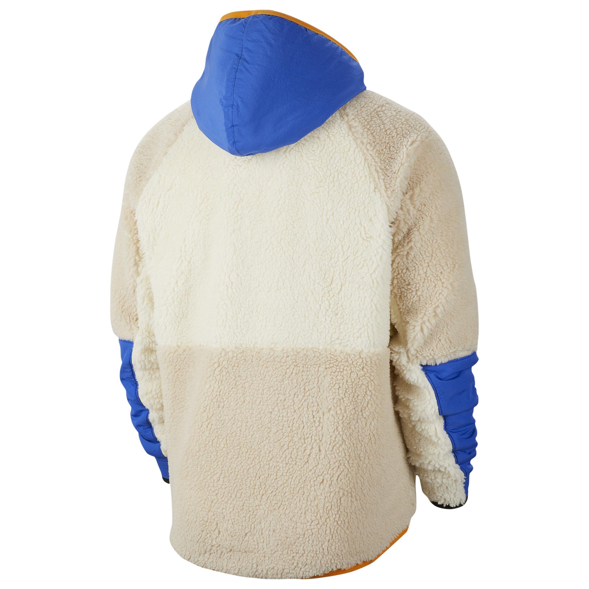 nike heritage essentials half zip sherpa jacket