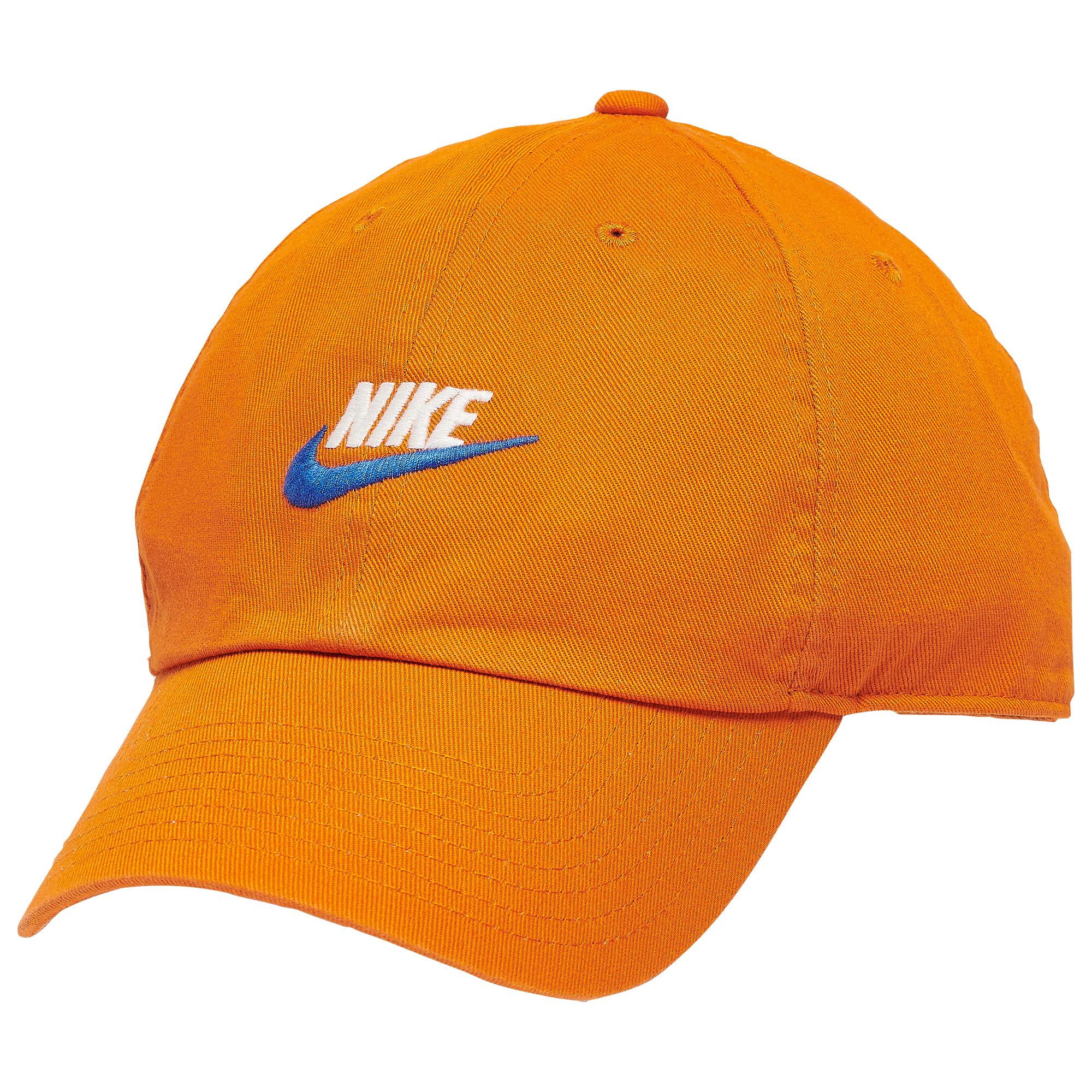 Nike Cotton H86 Futura Washed Cap in Orange for Men | Lyst