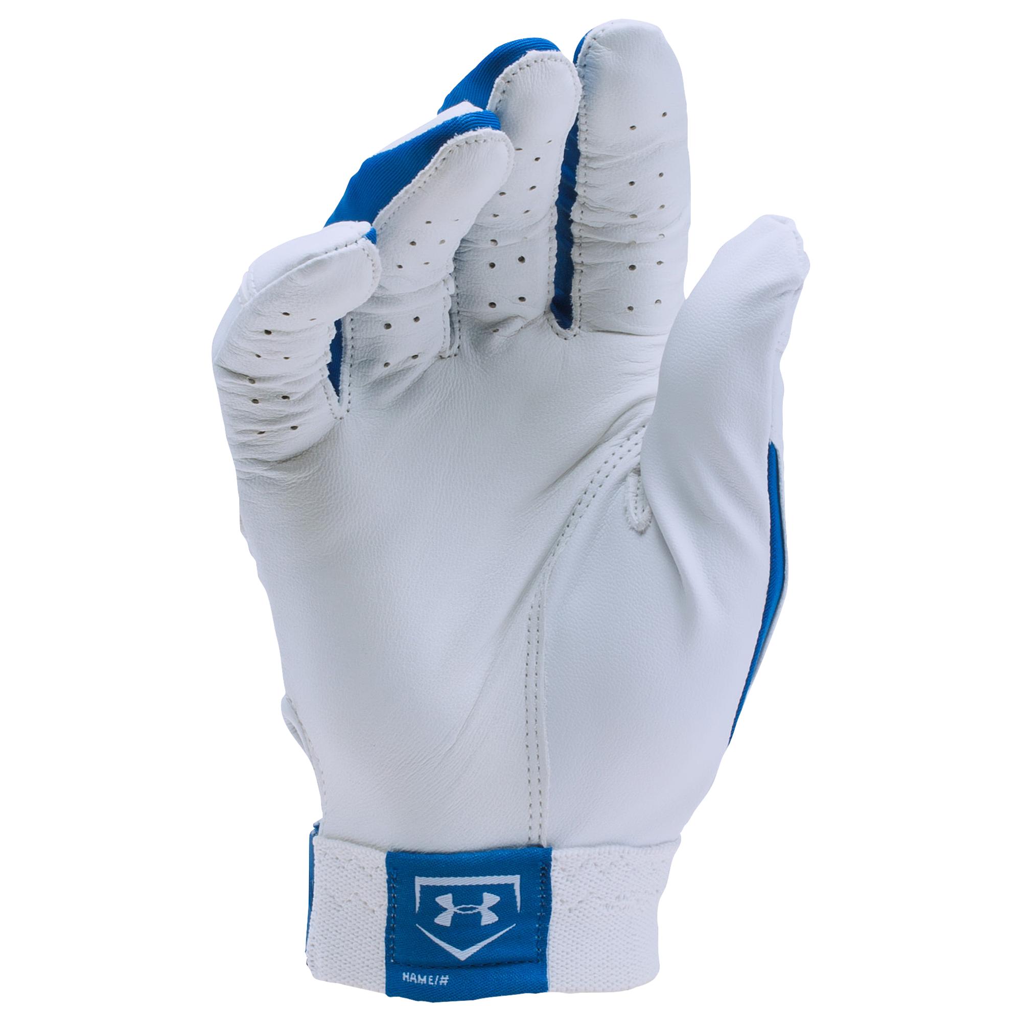 Under Armour Leather Cleanup Batting Gloves in Blue for Men Lyst