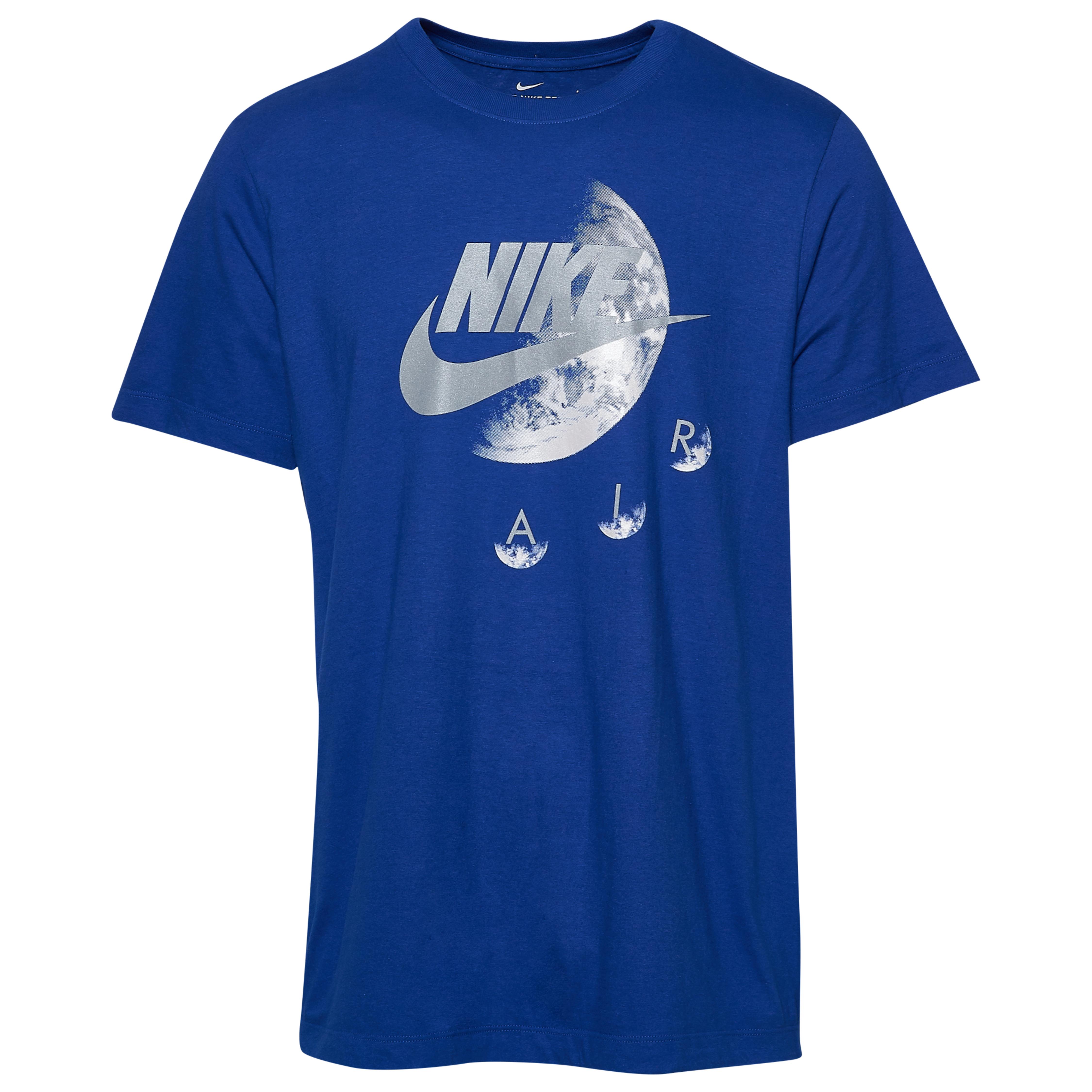 Nike Cotton Equinox T-shirt in Blue for 