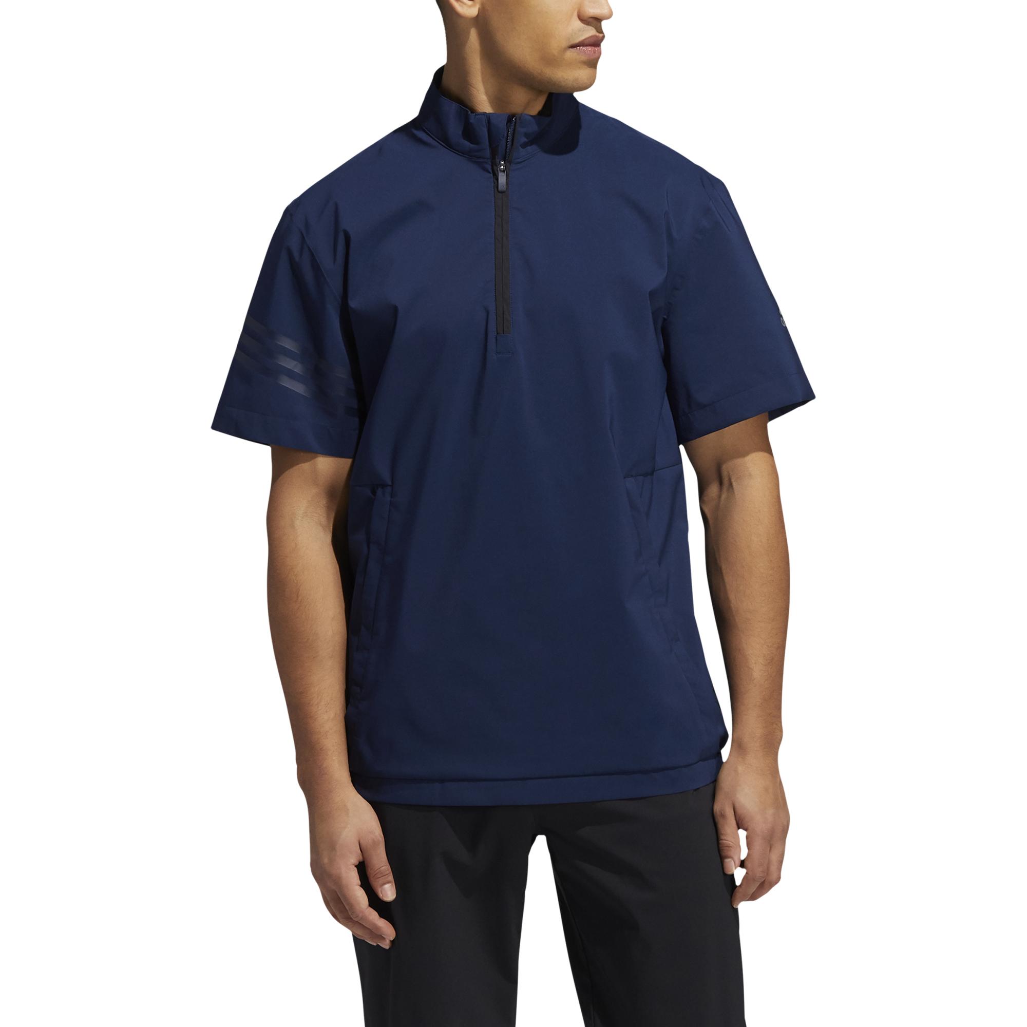 adidas Synthetic Provisional Golf Ss Rain Jacket in Navy (Blue) for Men Lyst