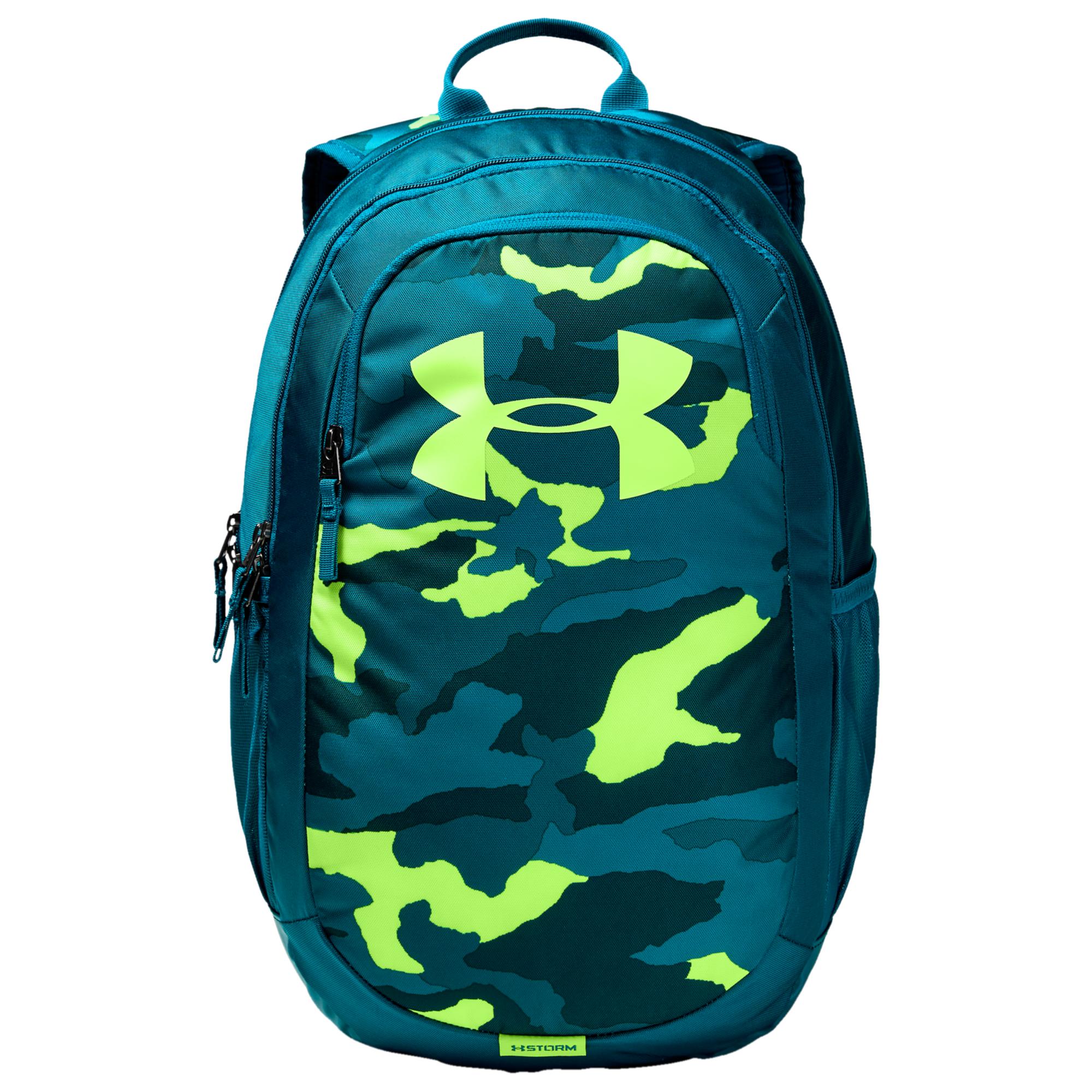 light blue under armour backpack