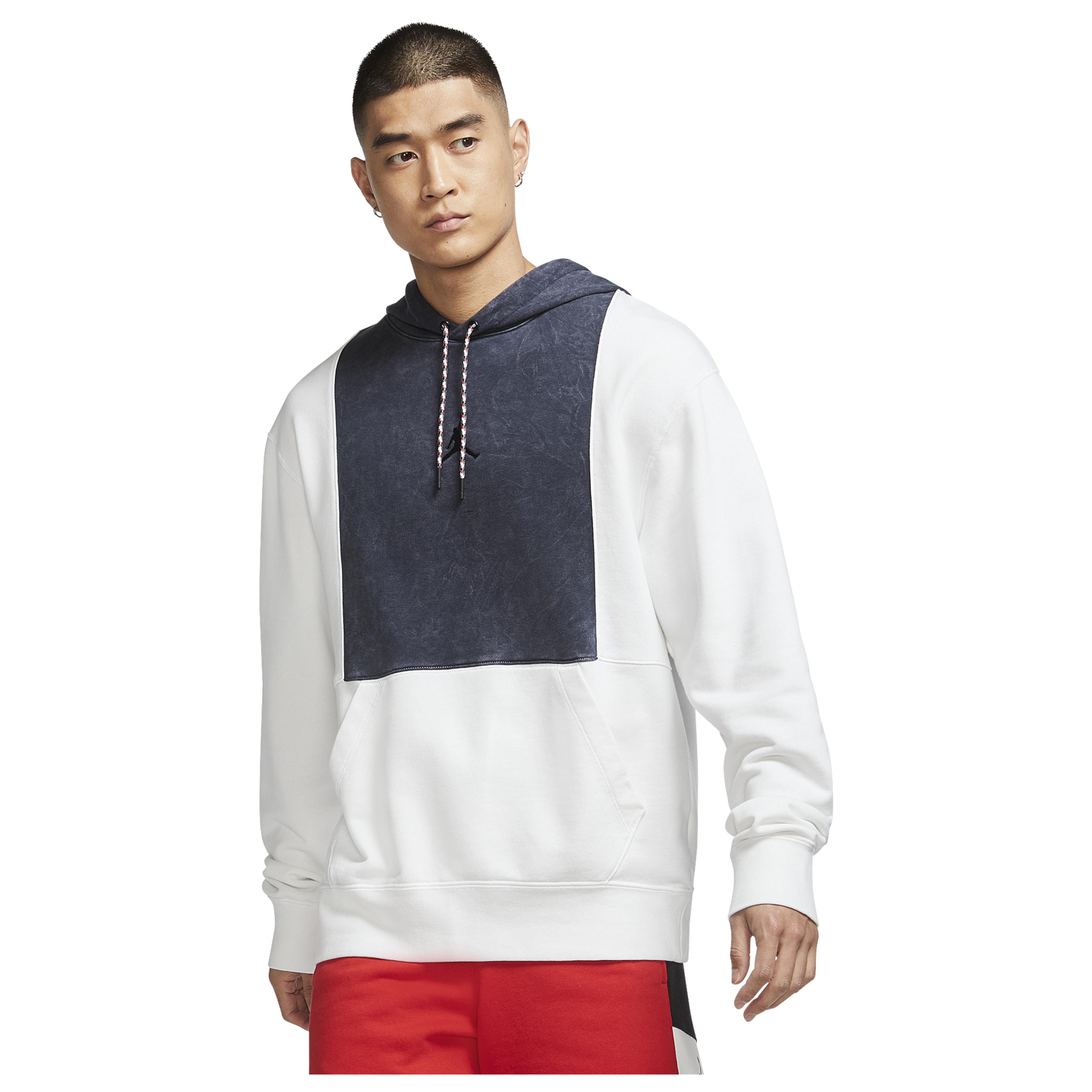 Nike Cotton Legacy 1 Hoodie in White/Black (White) for Men - Lyst