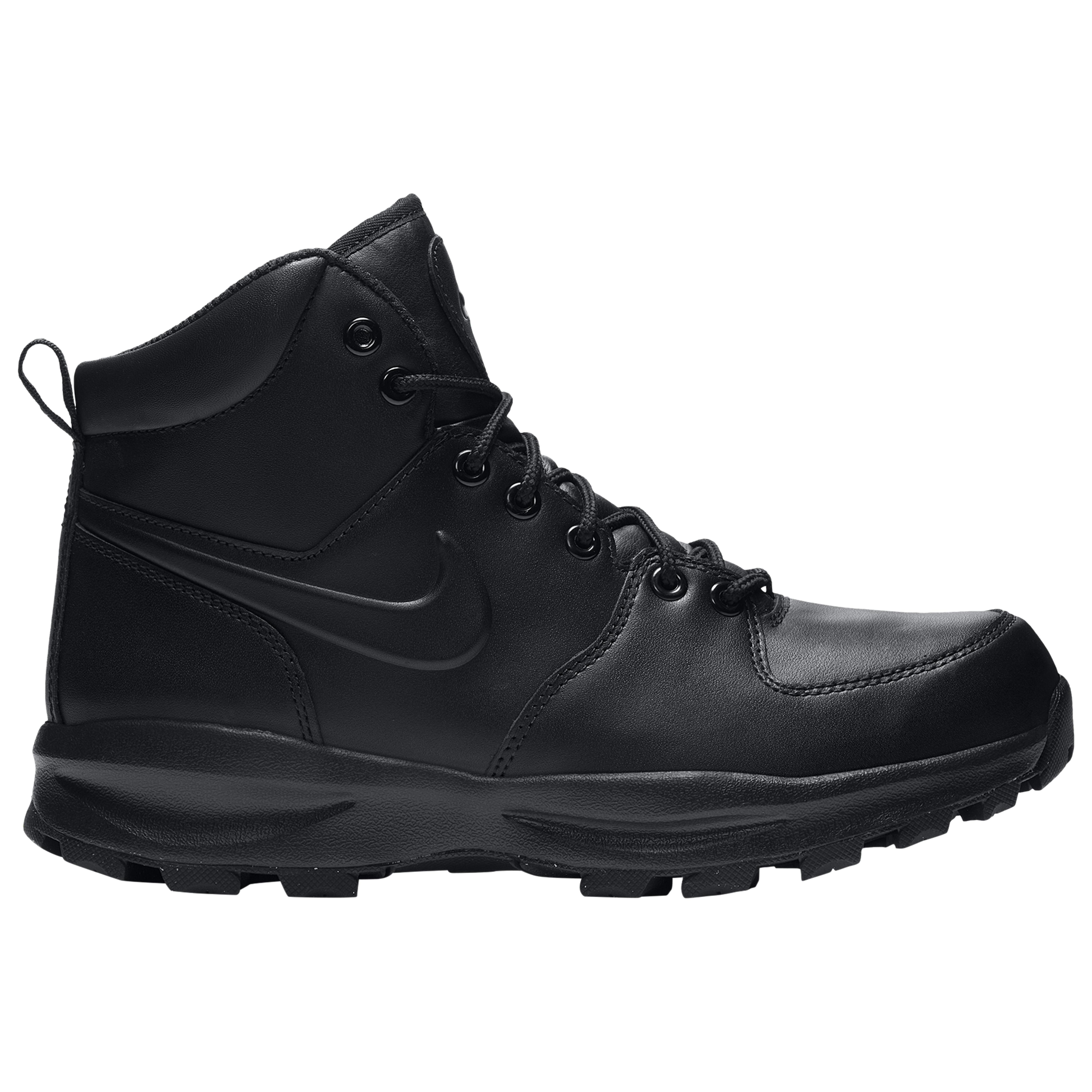 Nike Leather Manoa in Black/Black/Black (Black) for Men - Save 45% - Lyst