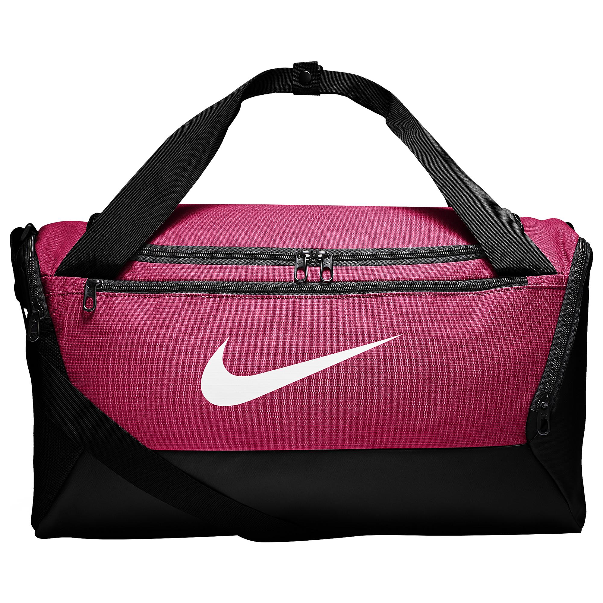Nike Synthetic Brasilia Small Duffel Bag in Pink - Lyst