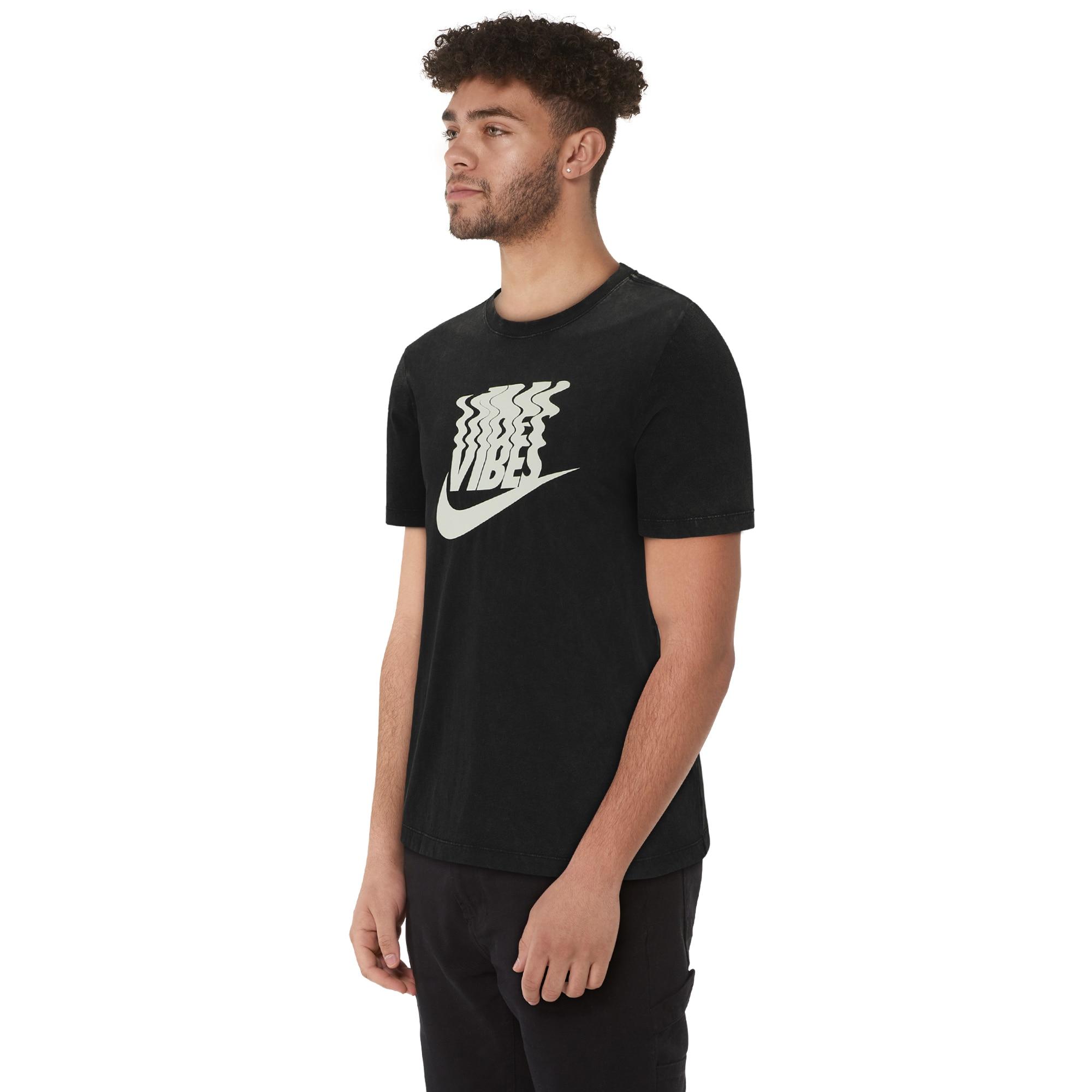 Nike Cotton Vibes Swoosh T-shirt in 