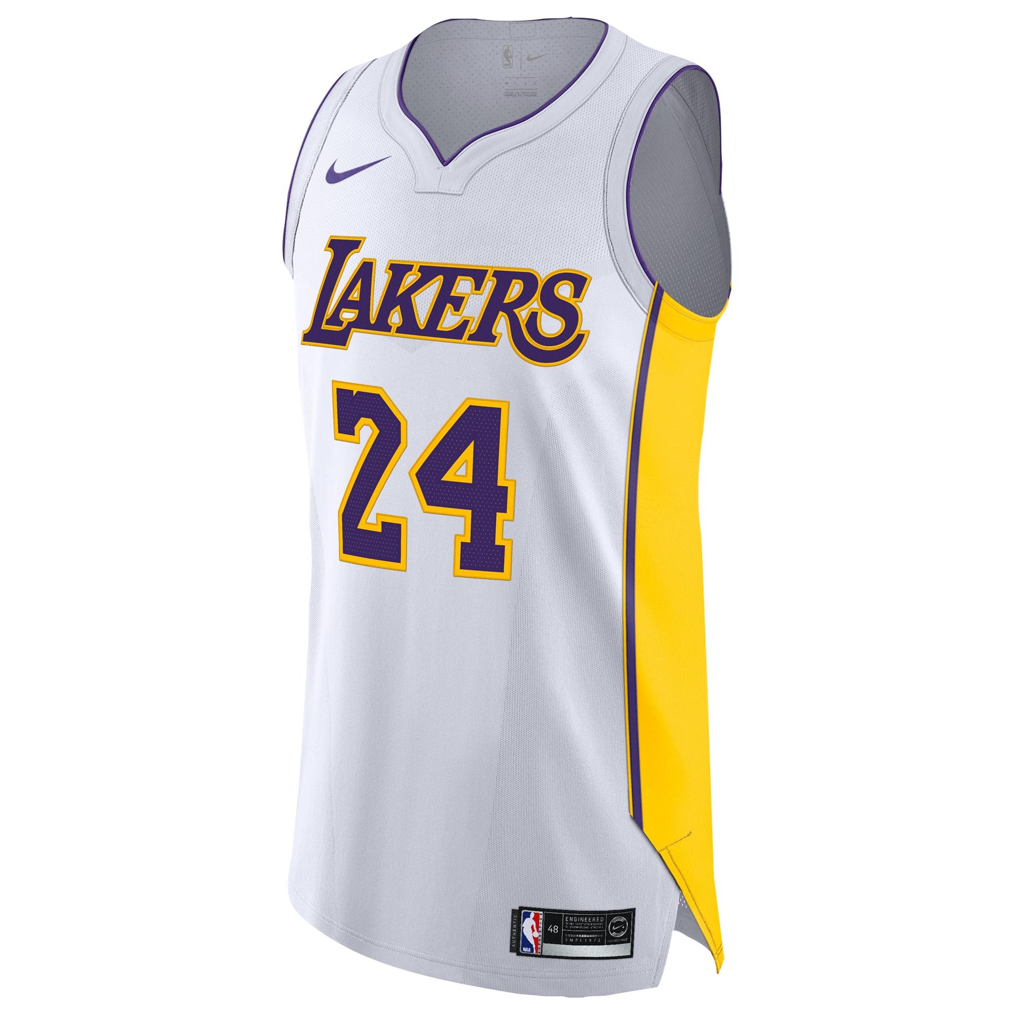 white kobe jersey