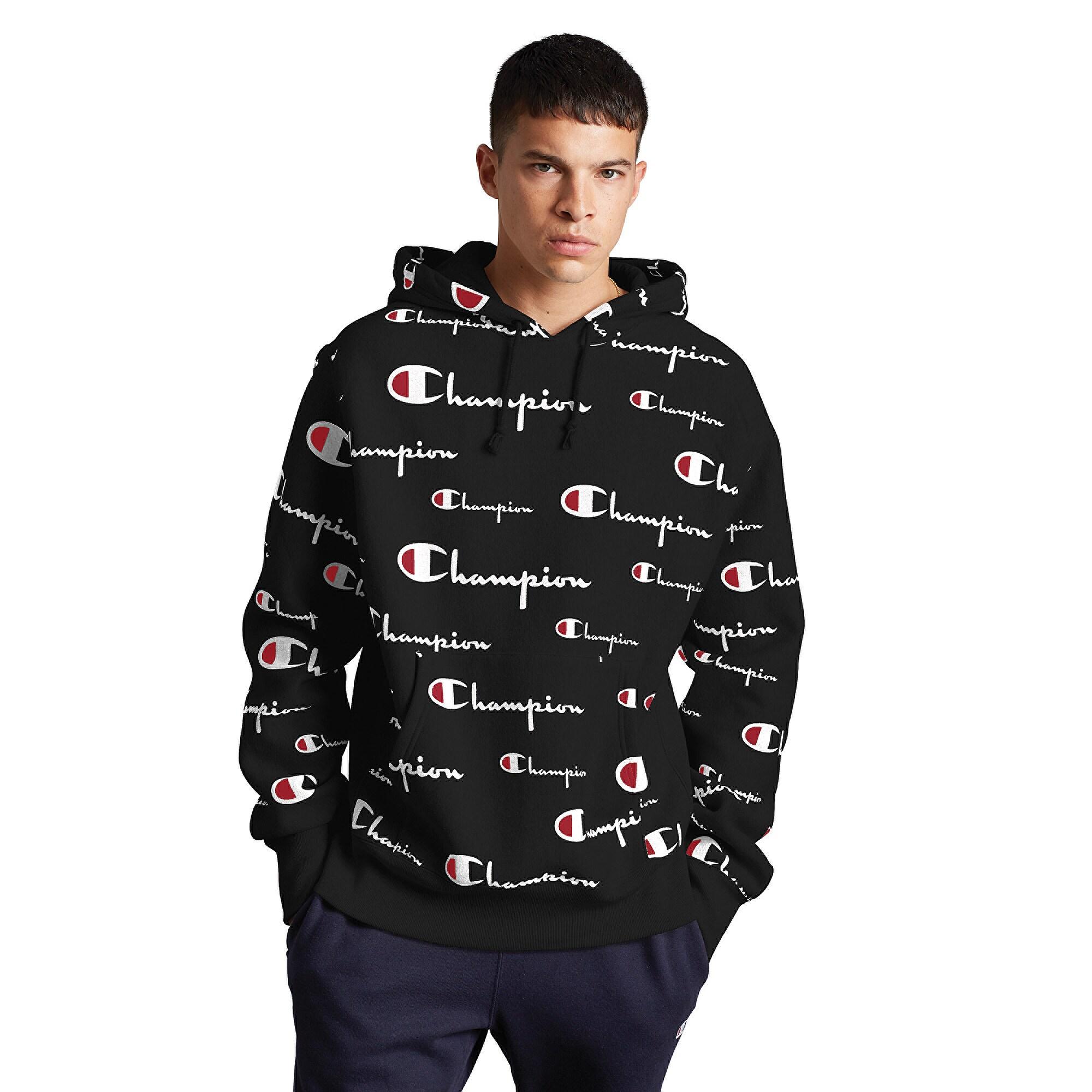 champion reverse weave aop hoodie