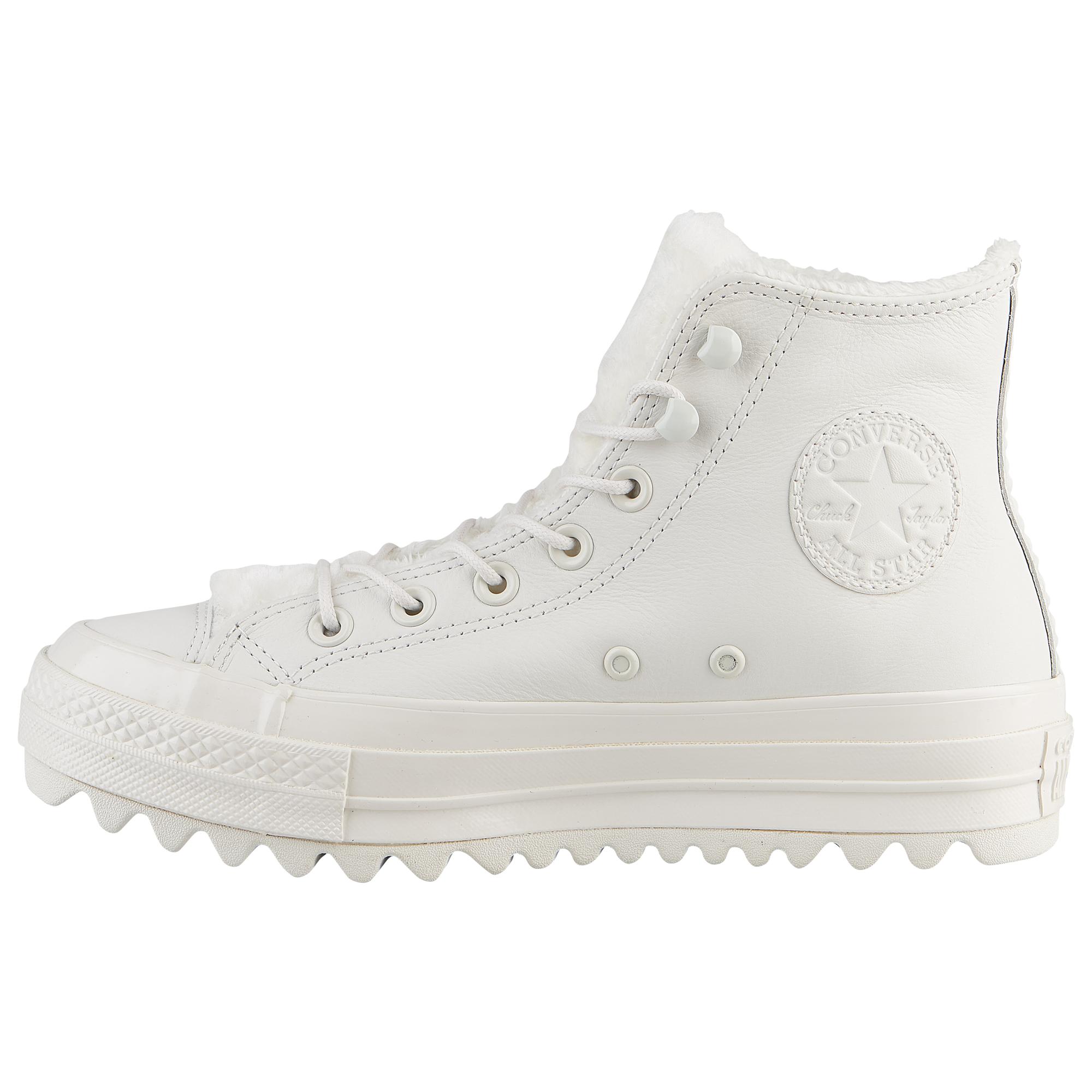 all white converse boots