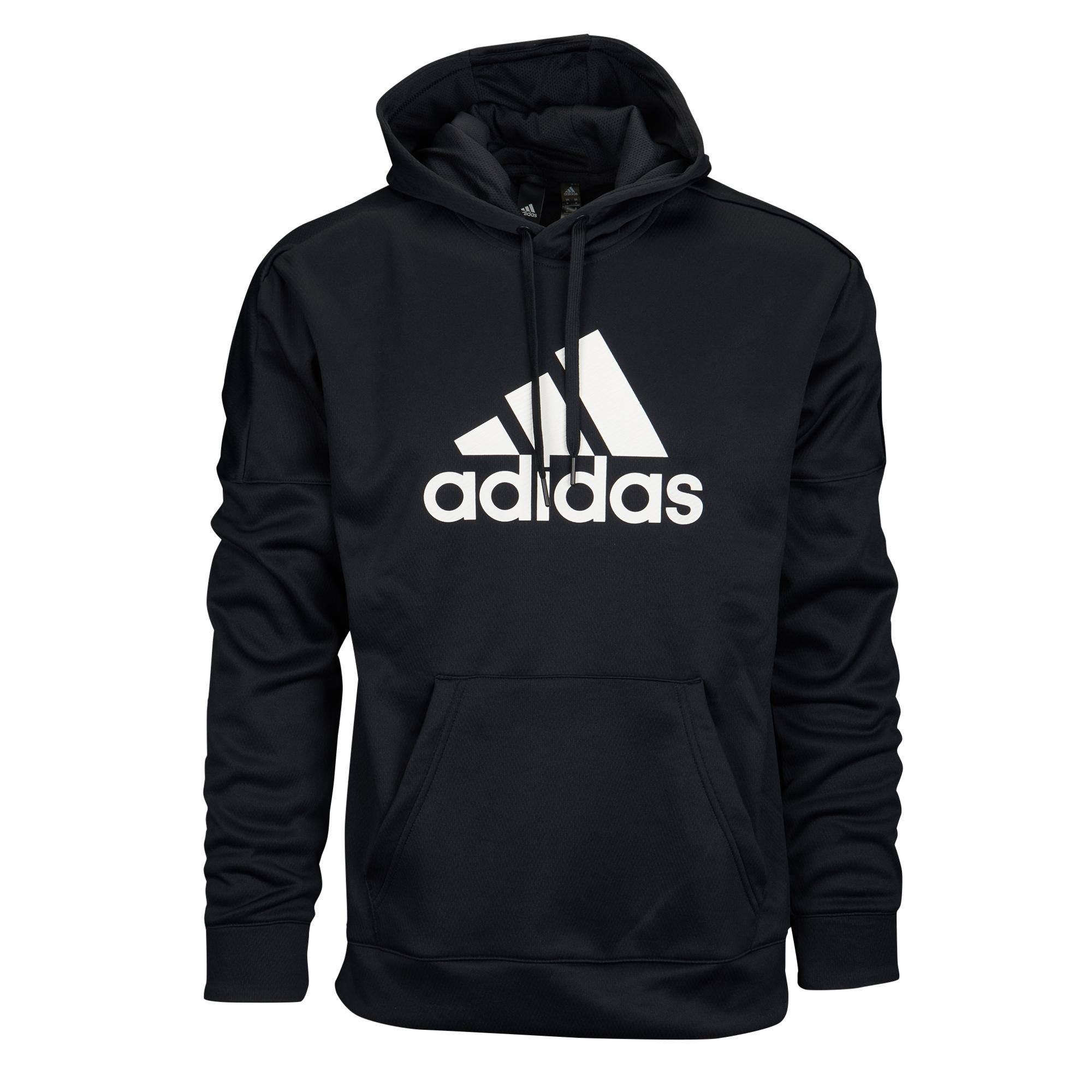 men's adidas team issue performance logo hoodie