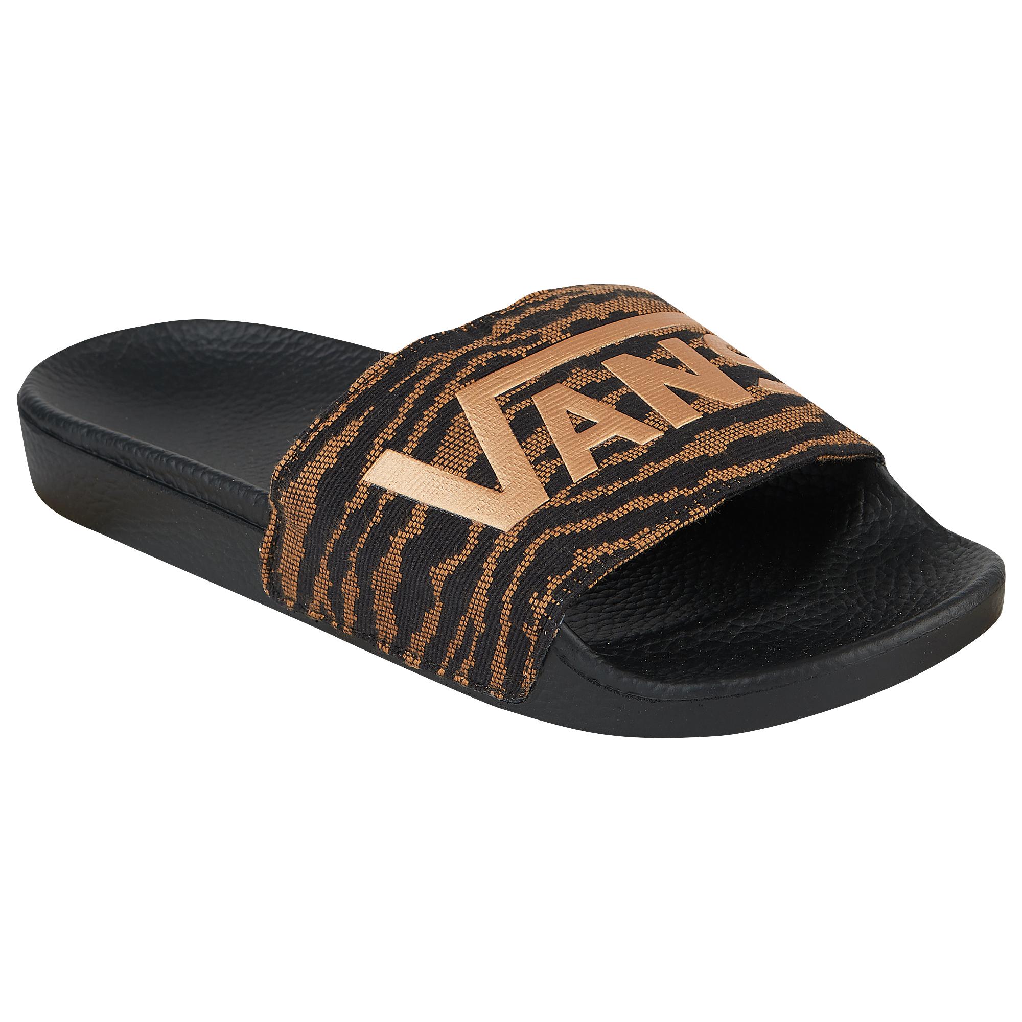 vans tiger slides