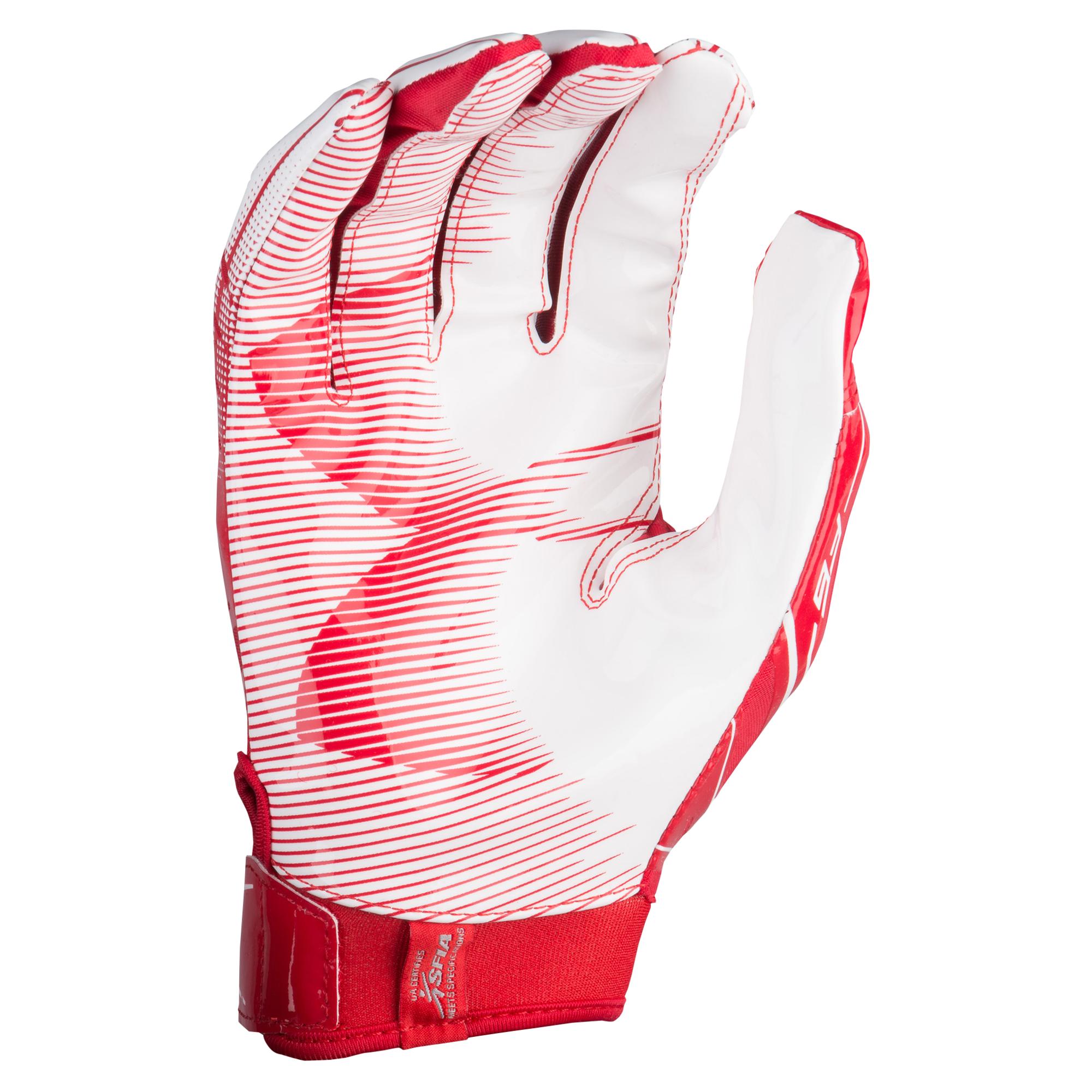 under armour pink receiver gloves