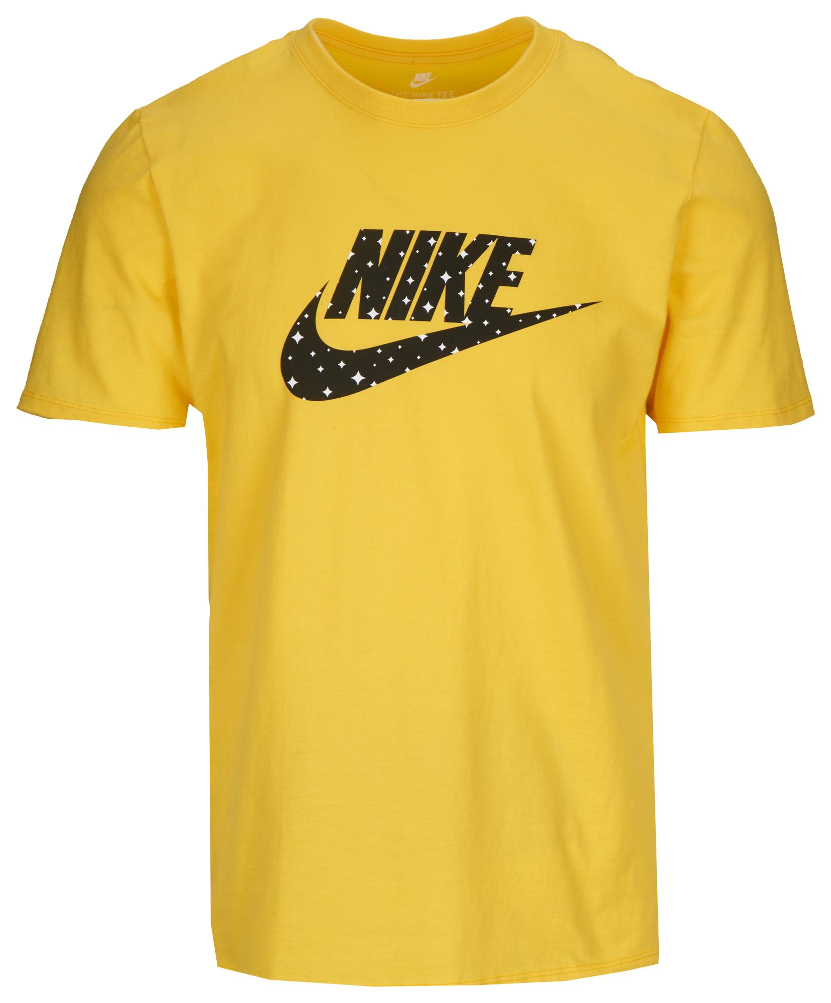 yellow nike shirt