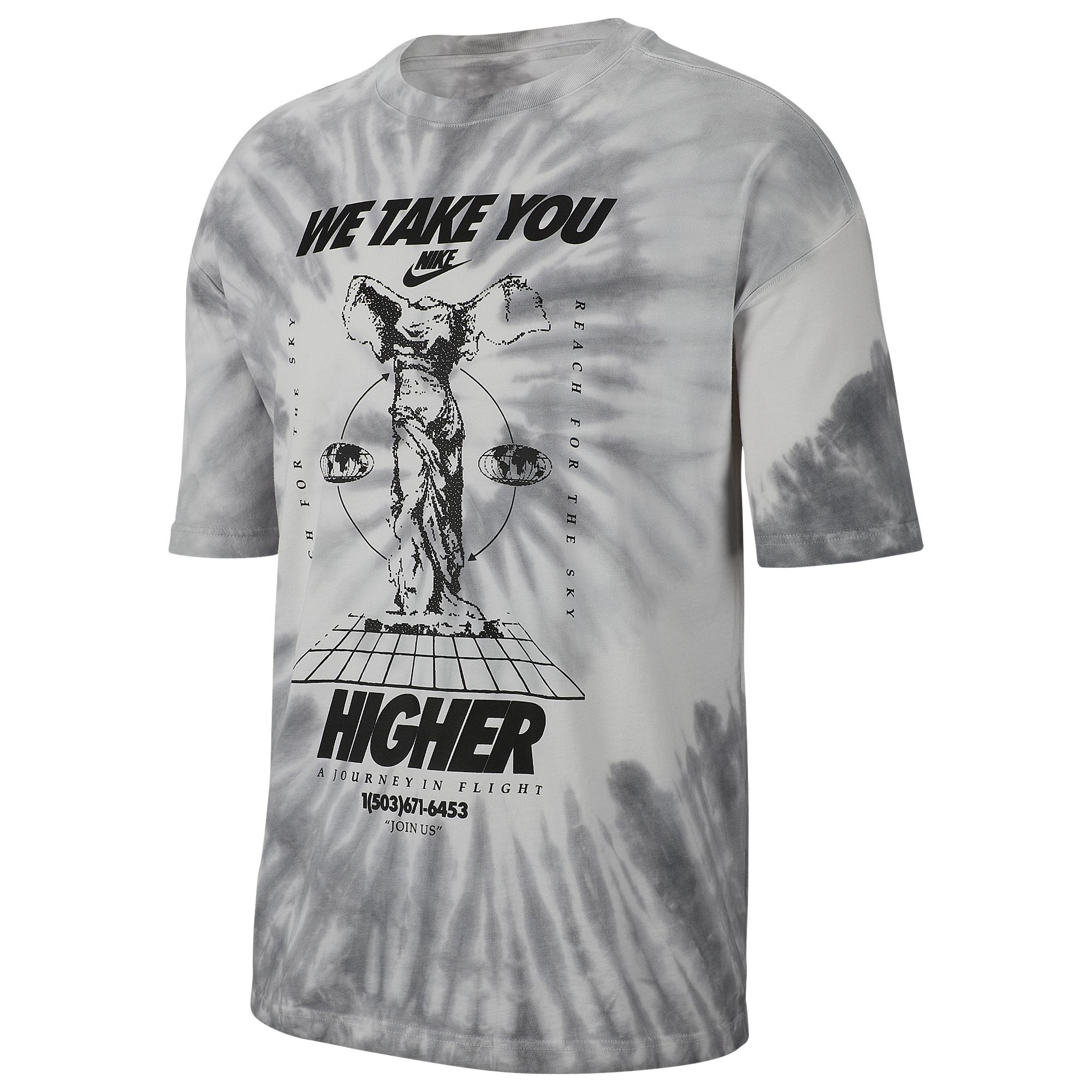 gray tie dye shirt