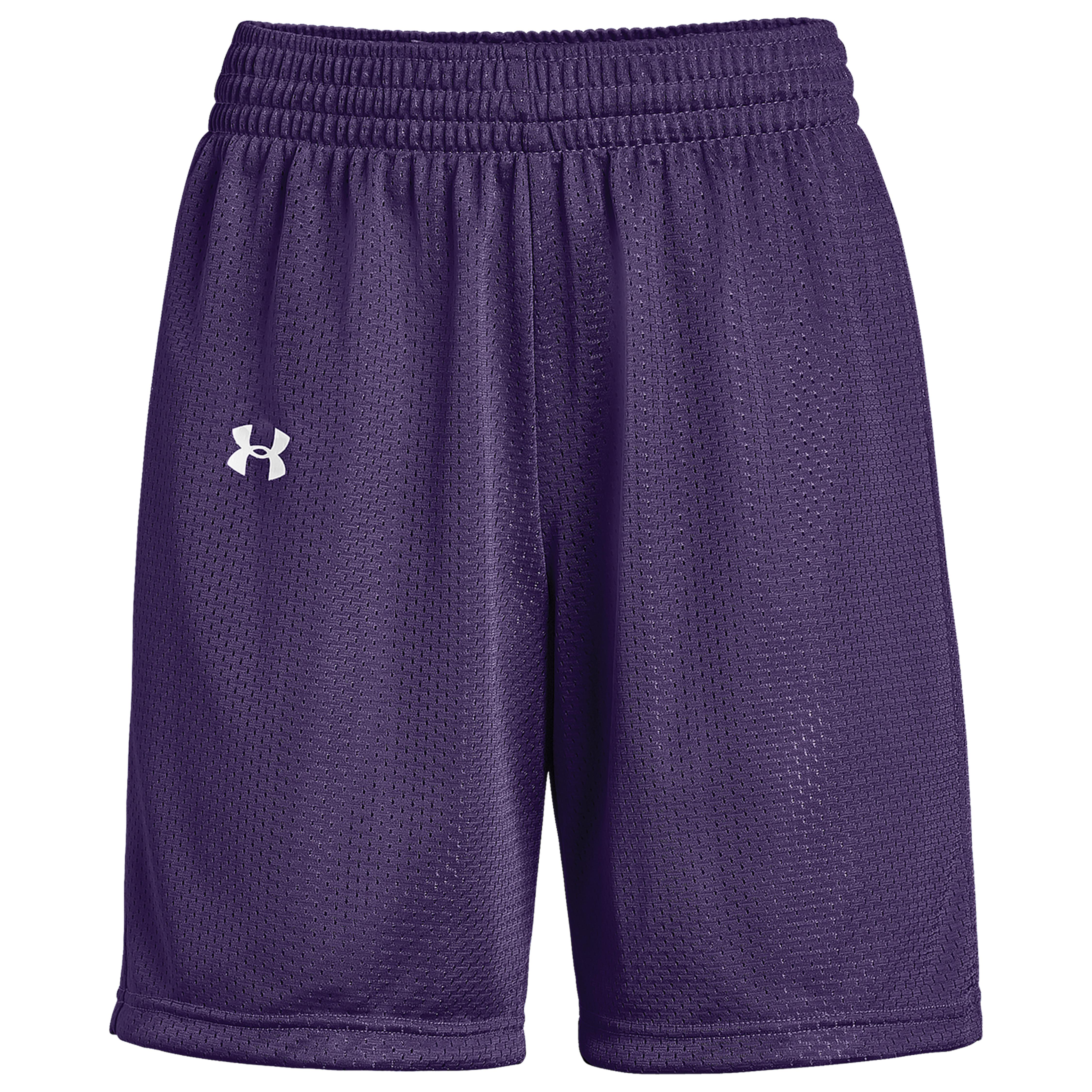 Under Armour Synthetic Team Triple Double Shorts in Purple/White (Purple) Lyst