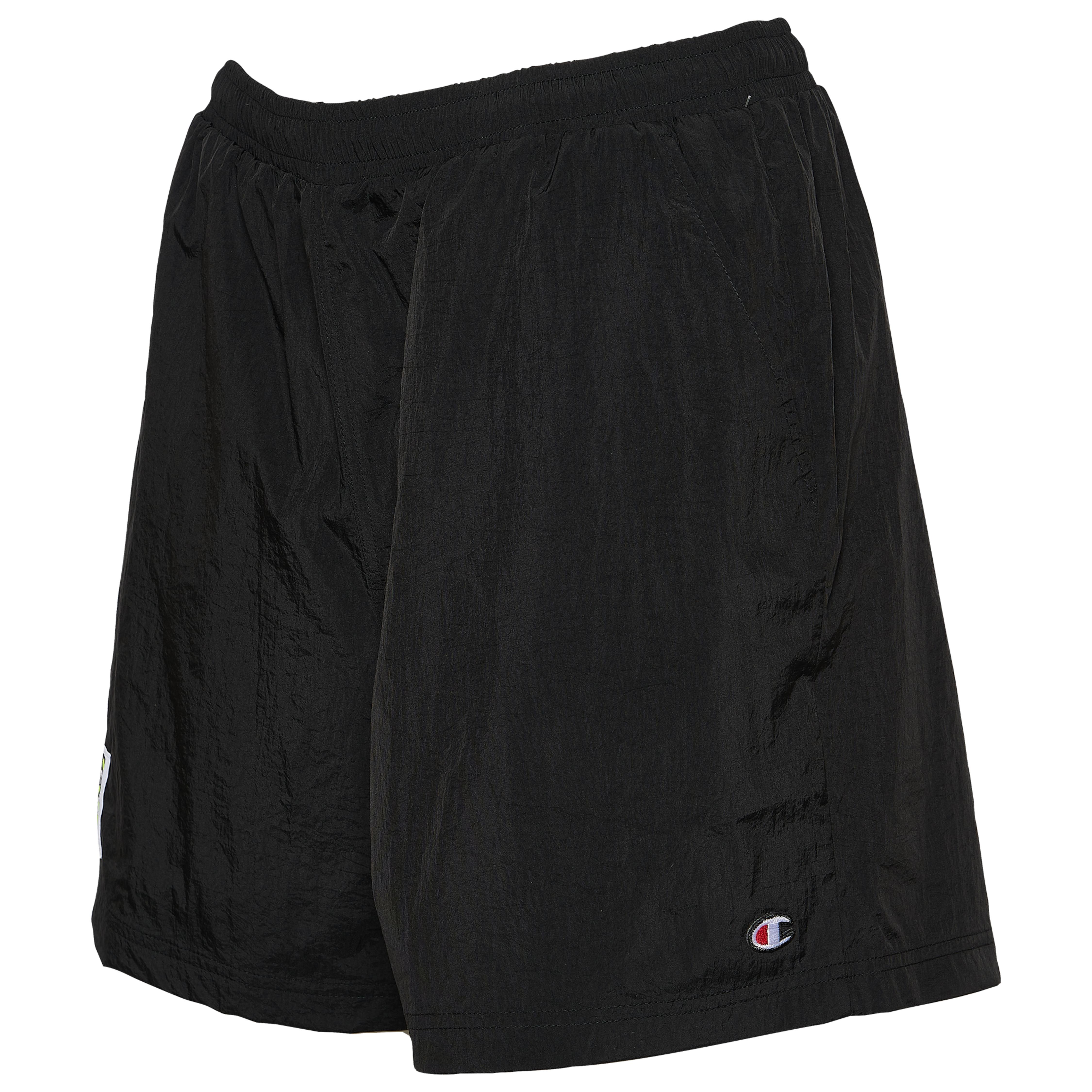 Champion Synthetic Crinkle Nylon Shorts in Black for Men Lyst