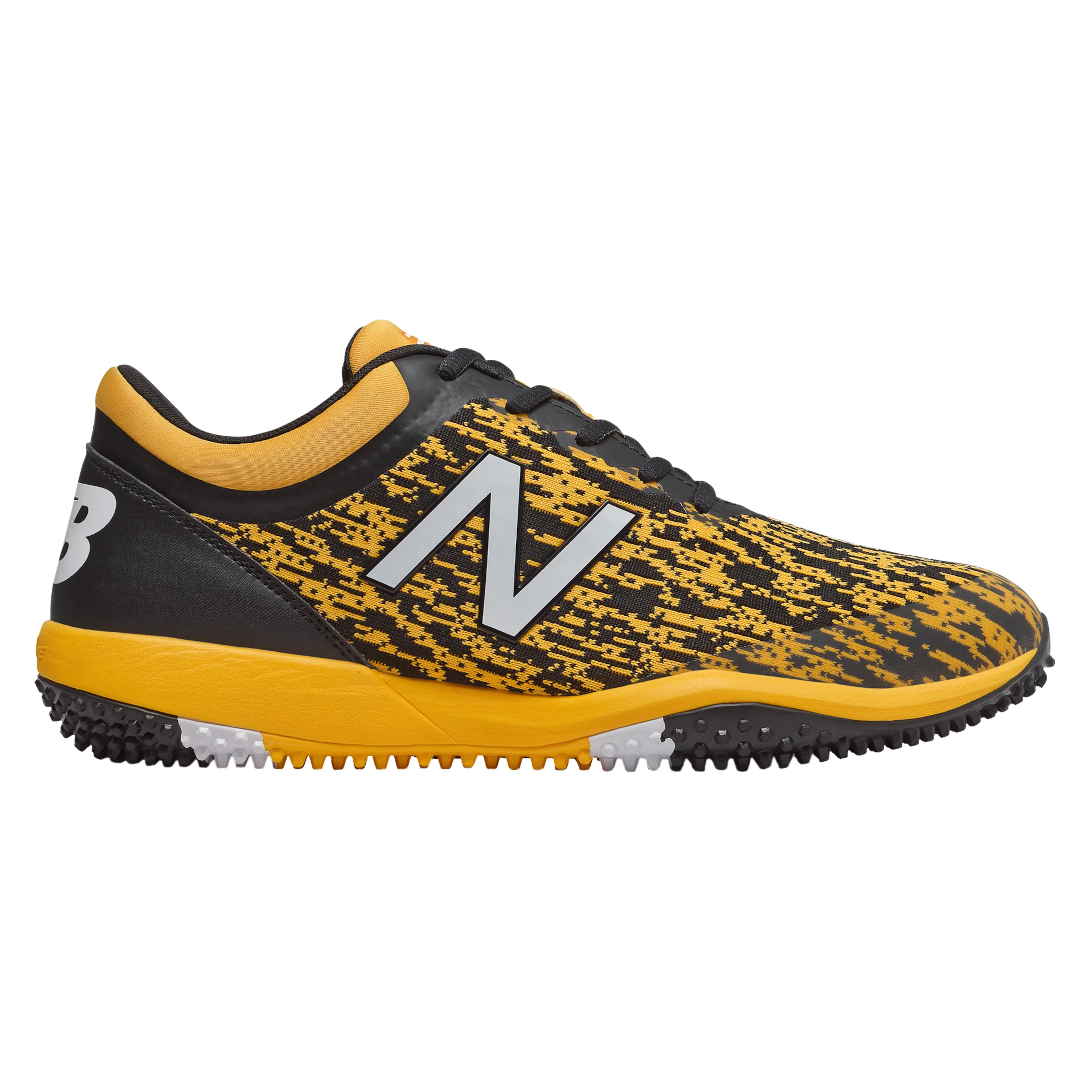 New Balance Synthetic 4040v5 Turf in Black/Yellow (Black) for Men - Lyst