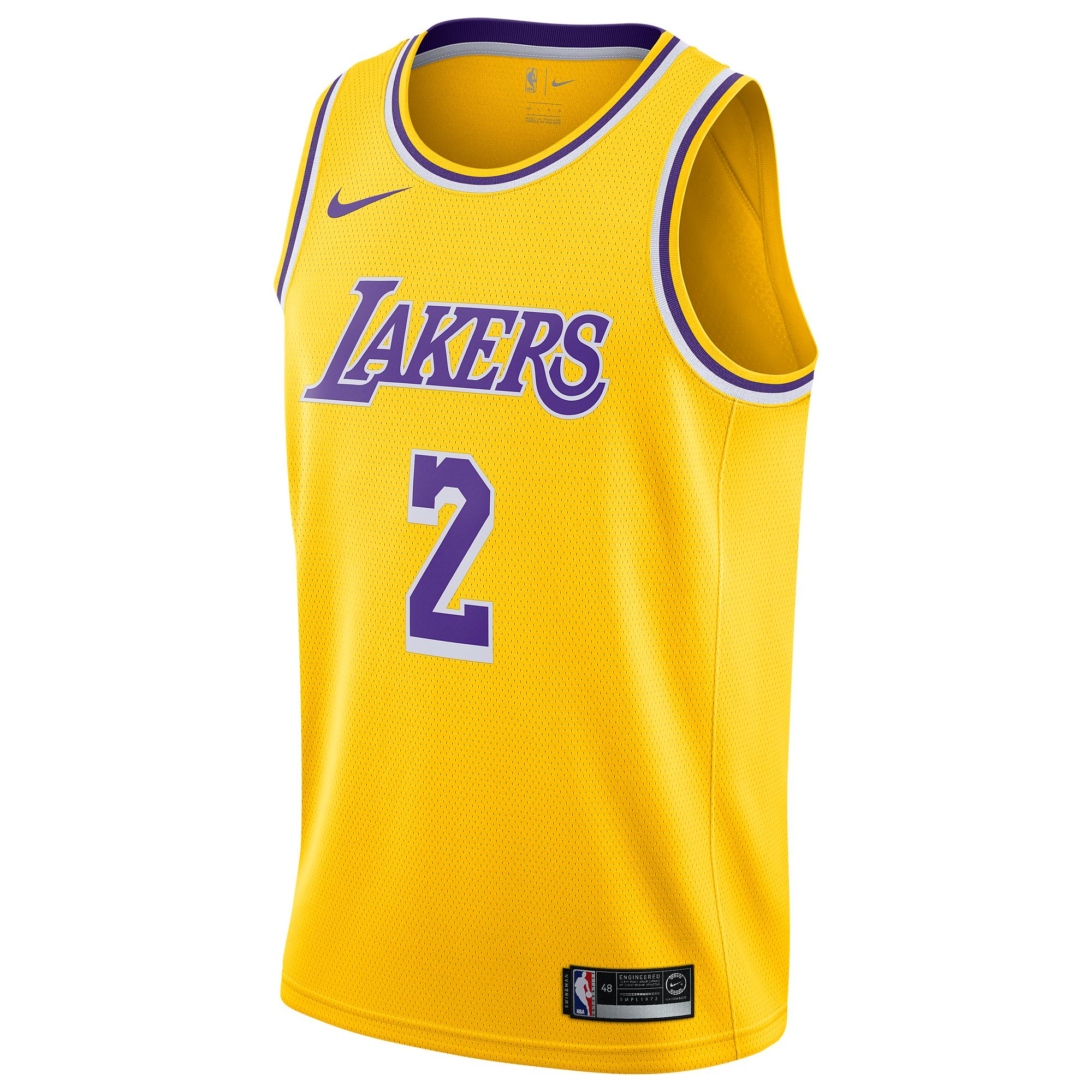 Nike Synthetic Nba Swingman Basketball Jersey in Yellow for Men Lyst
