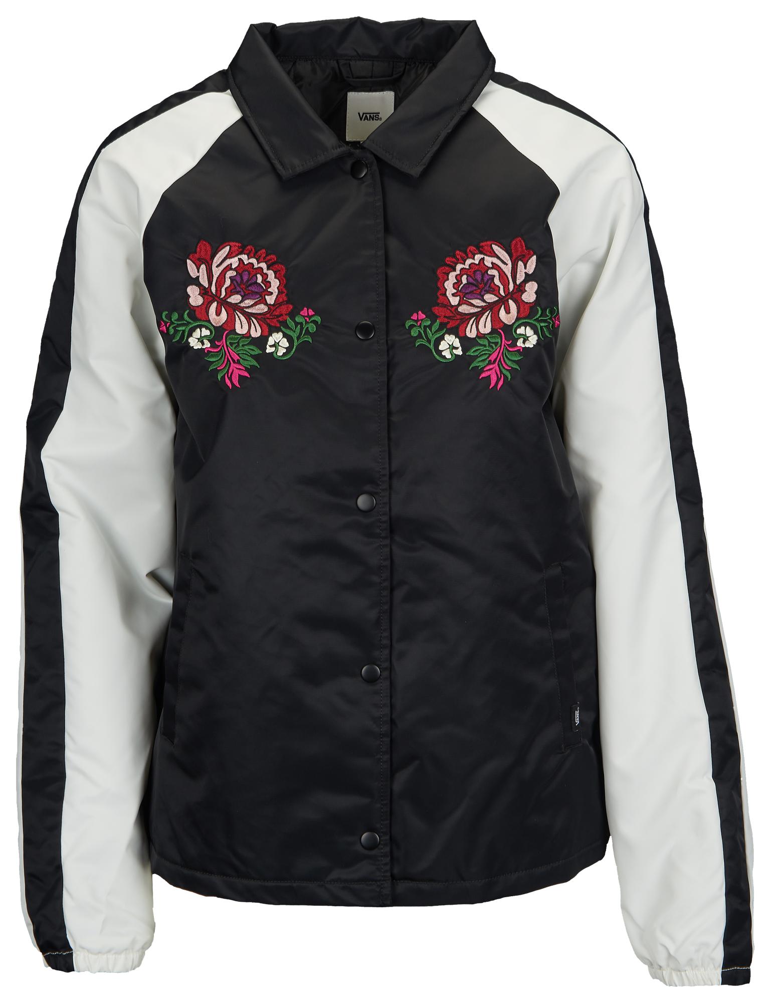 vans floral jacket