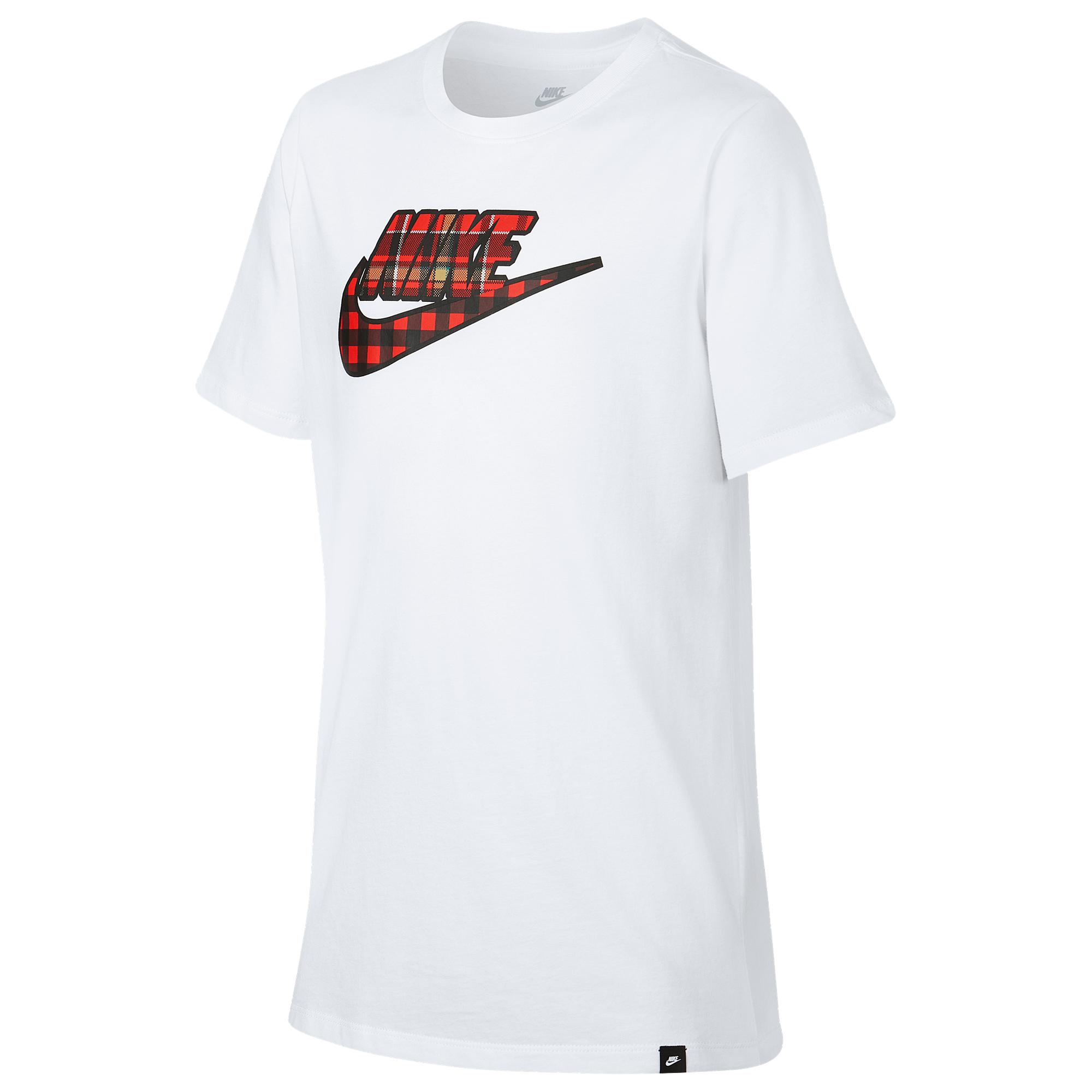 plaid nike shirt