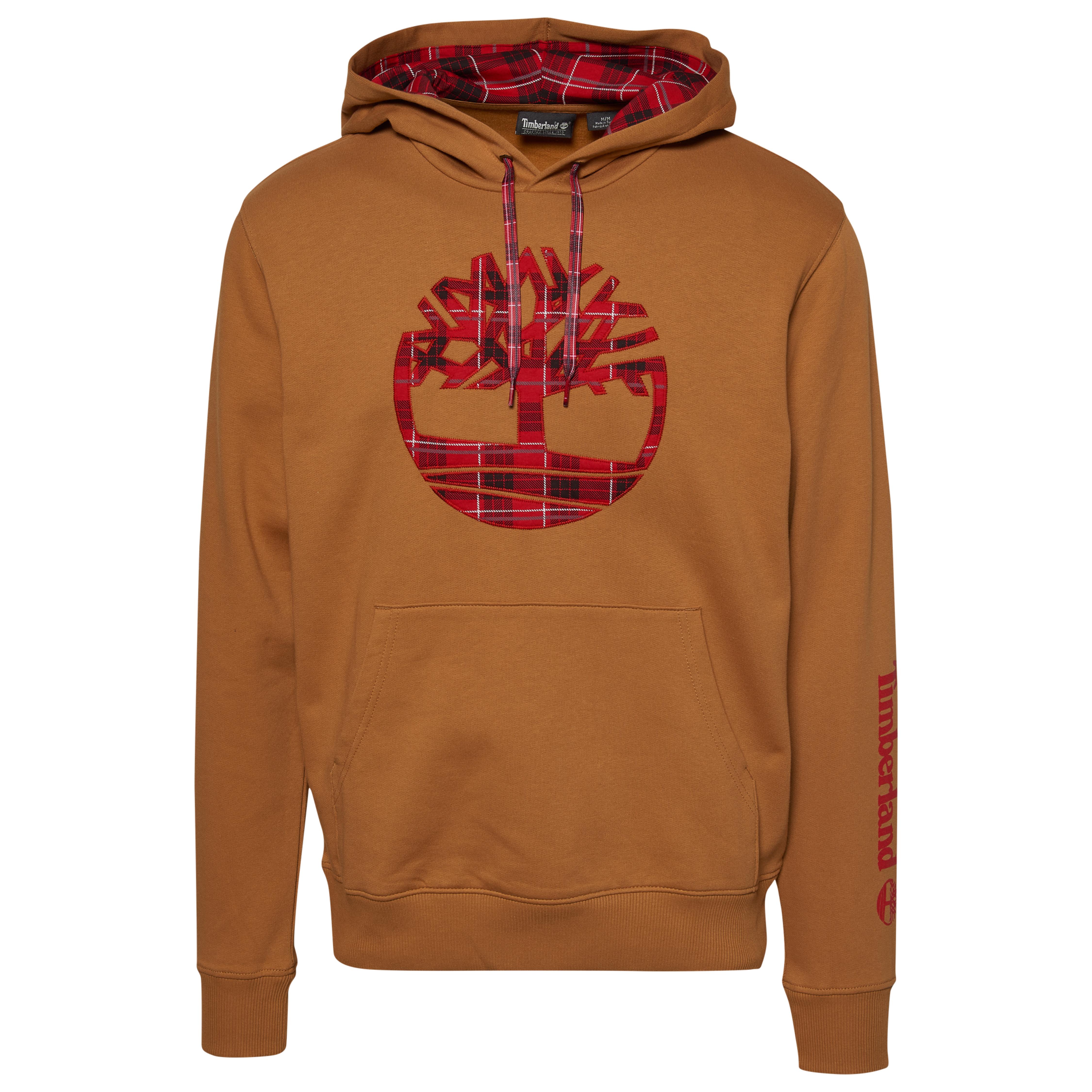 timberland plaid hoodie