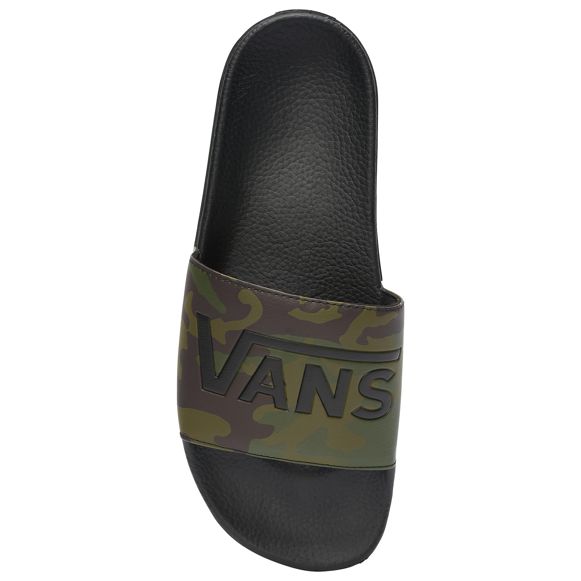 Camo Slide-on Slide Sandals 