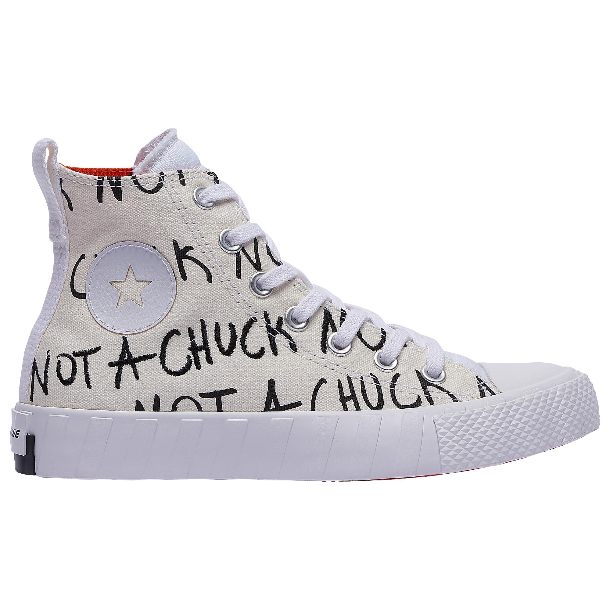 Converse Canvas Unt1tl3d Hi Basketball Shoes in White for