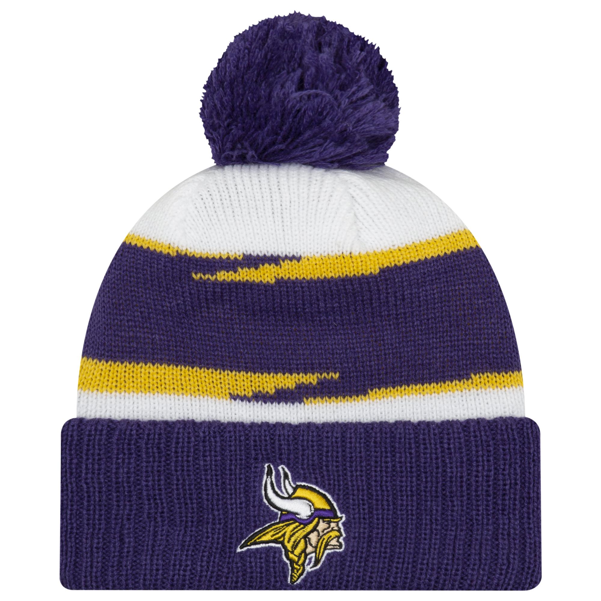 KTZ Fleece Nfl Thanksgiving Day Knit in White/Purple ...