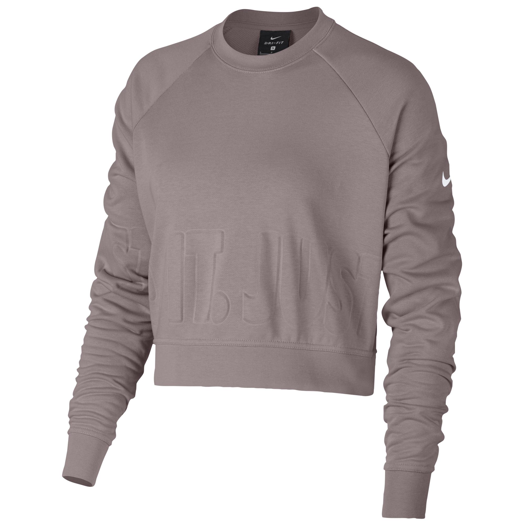 nike cropped versa just do it top
