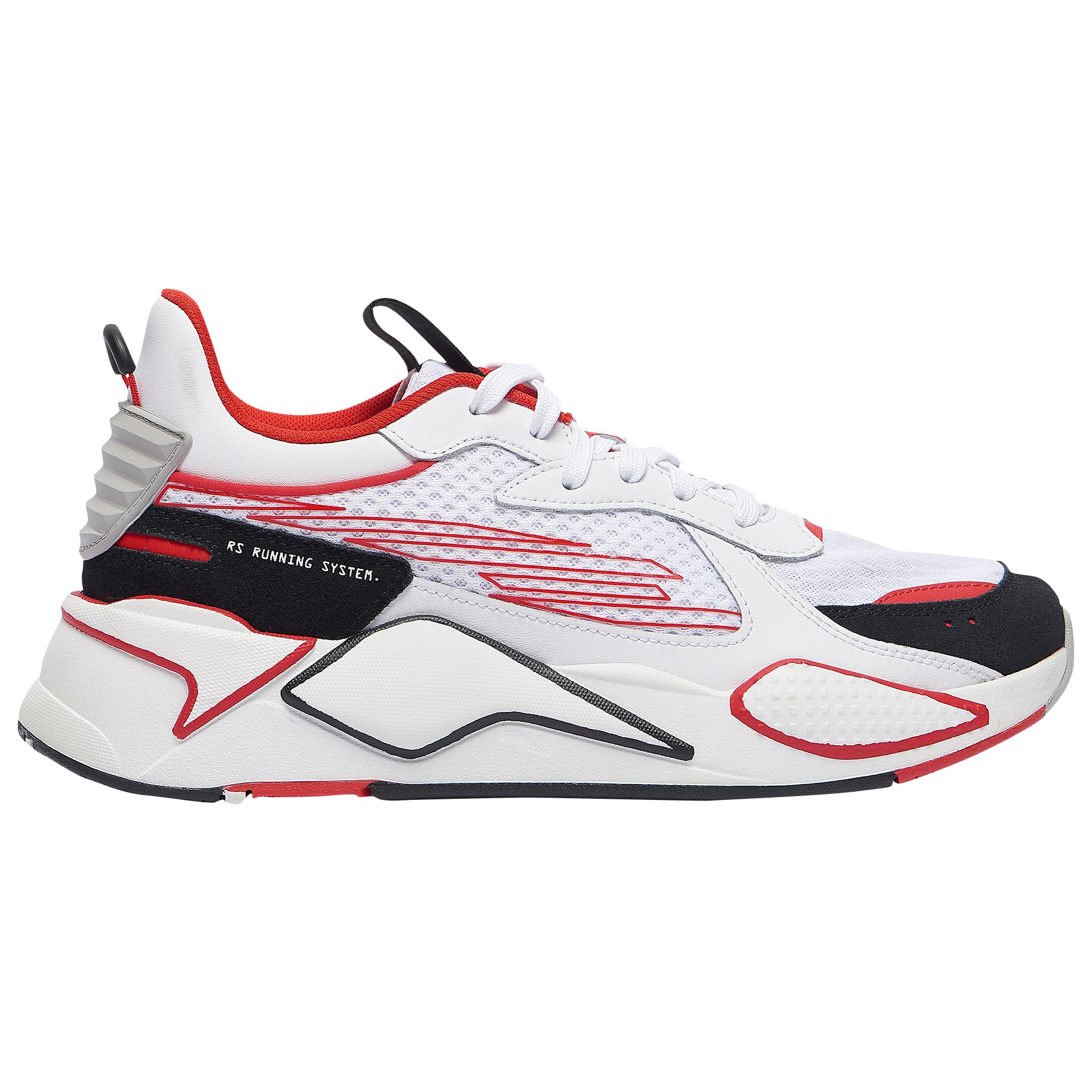puma rs x red black