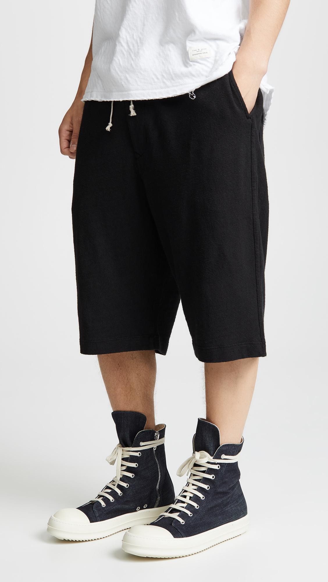 rick owens creatch cargo shorts