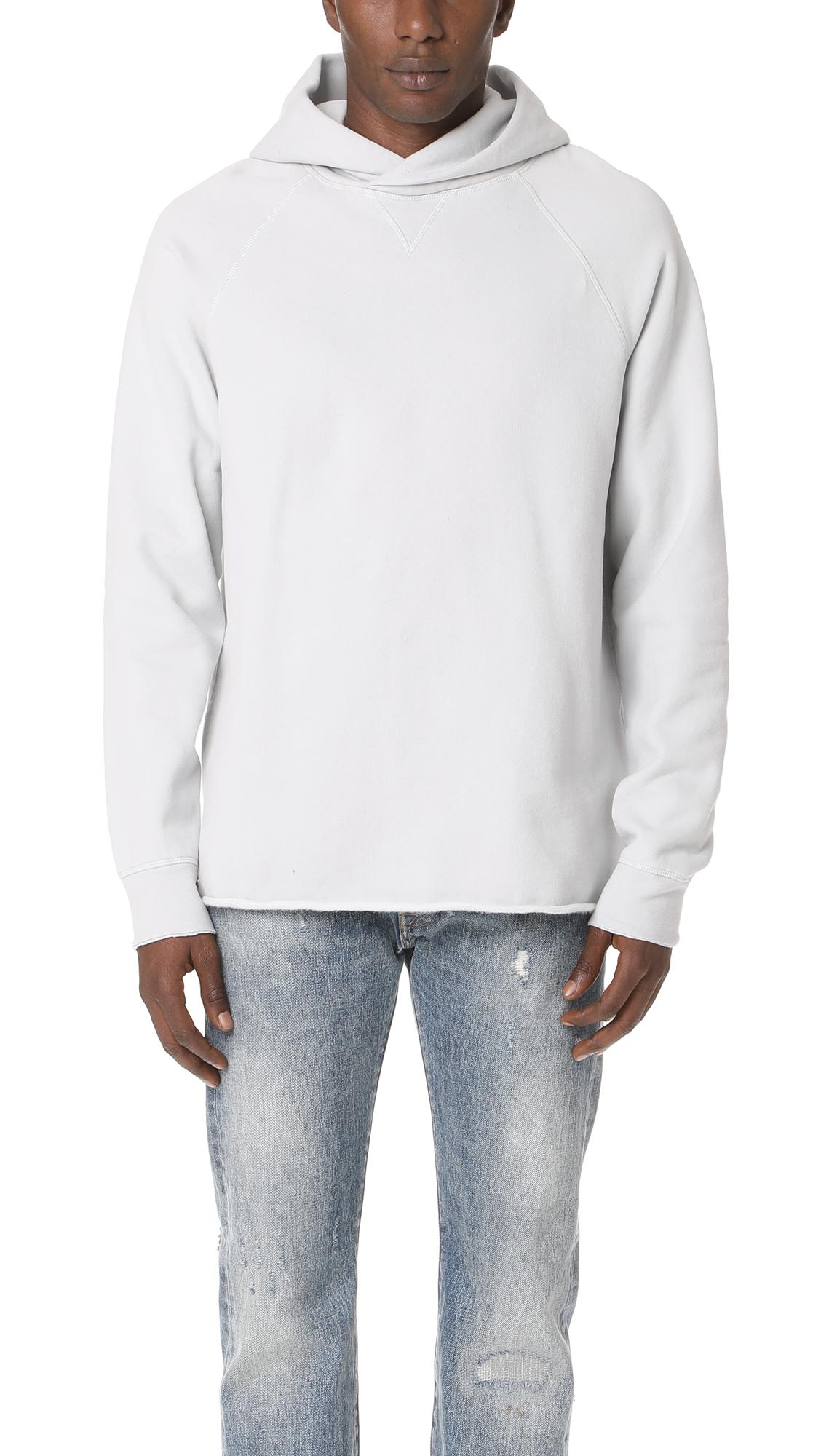 levis unhemmed hoodie