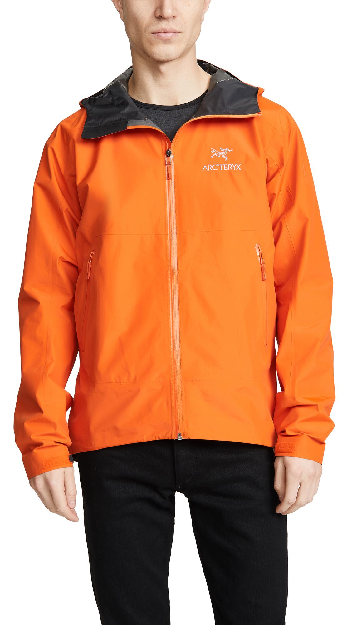 Arc Teryx Synthetic Zeta Sl Jacket In Orange For Men Lyst