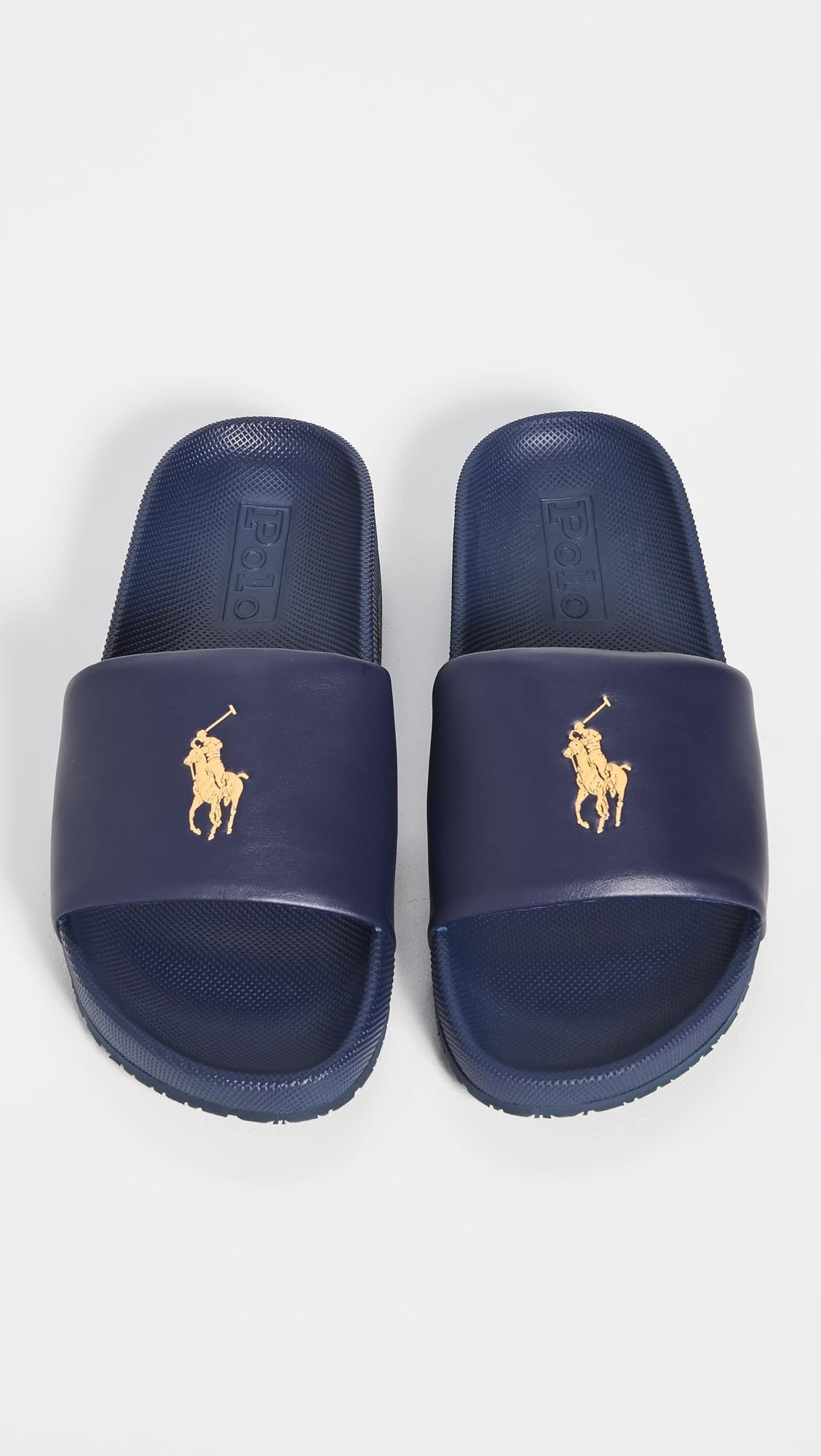 polo ralph lauren cayson casual men's sliders