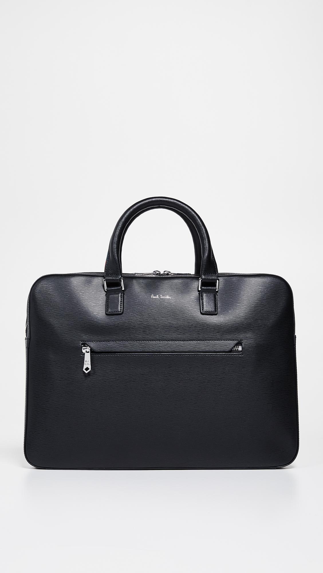 paul smith leather briefcase