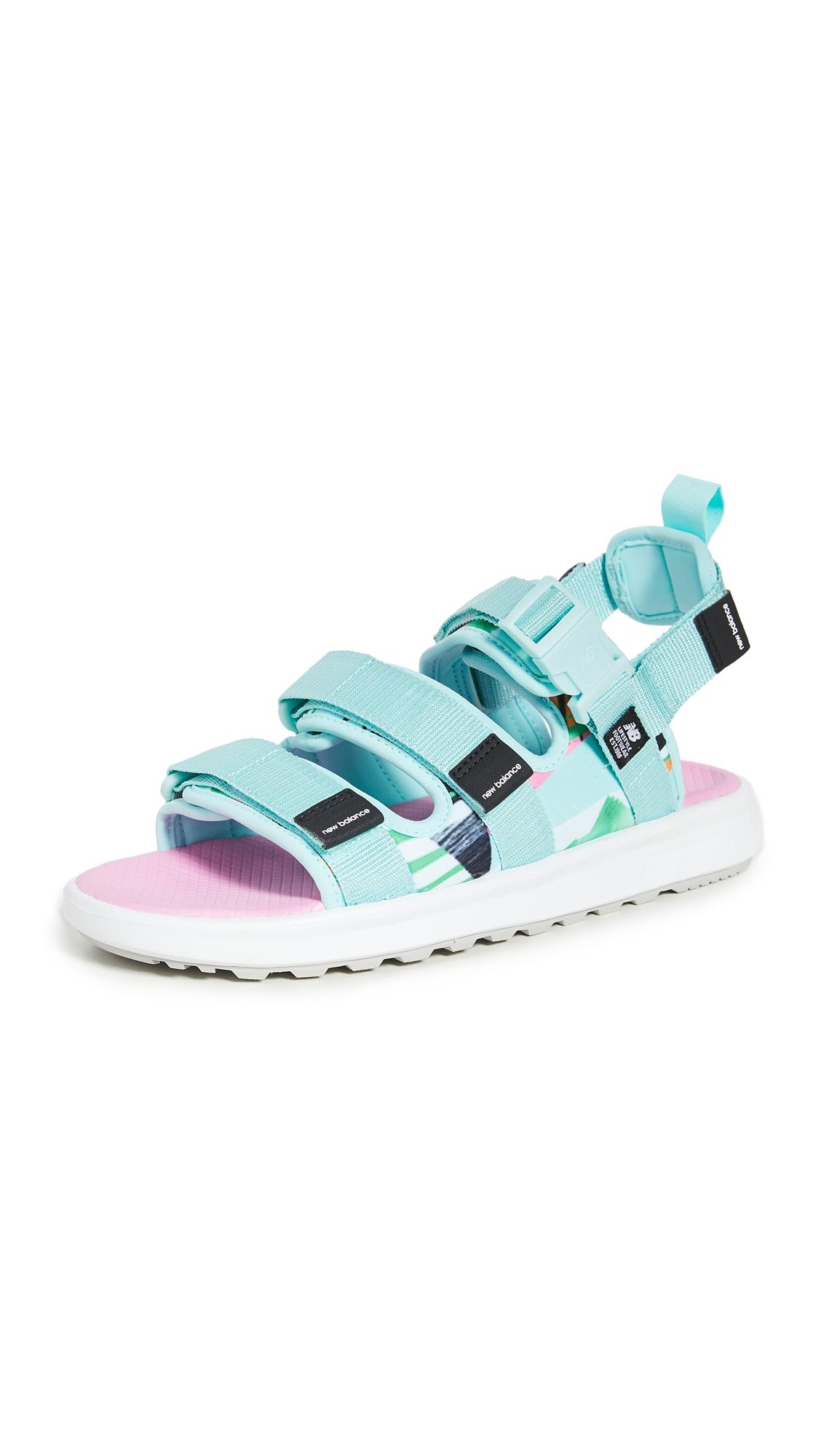 New Balance 750 Ankle Strap Sandals in Blue for Men - Lyst