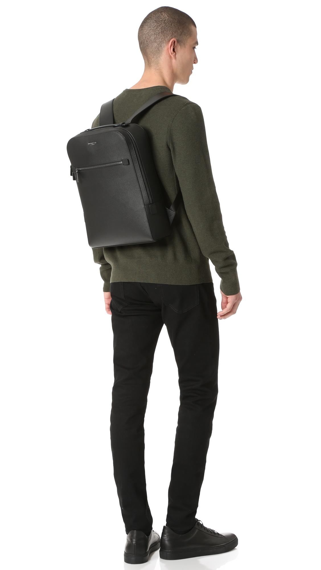 Michael Kors Harrison Leather Backpack 