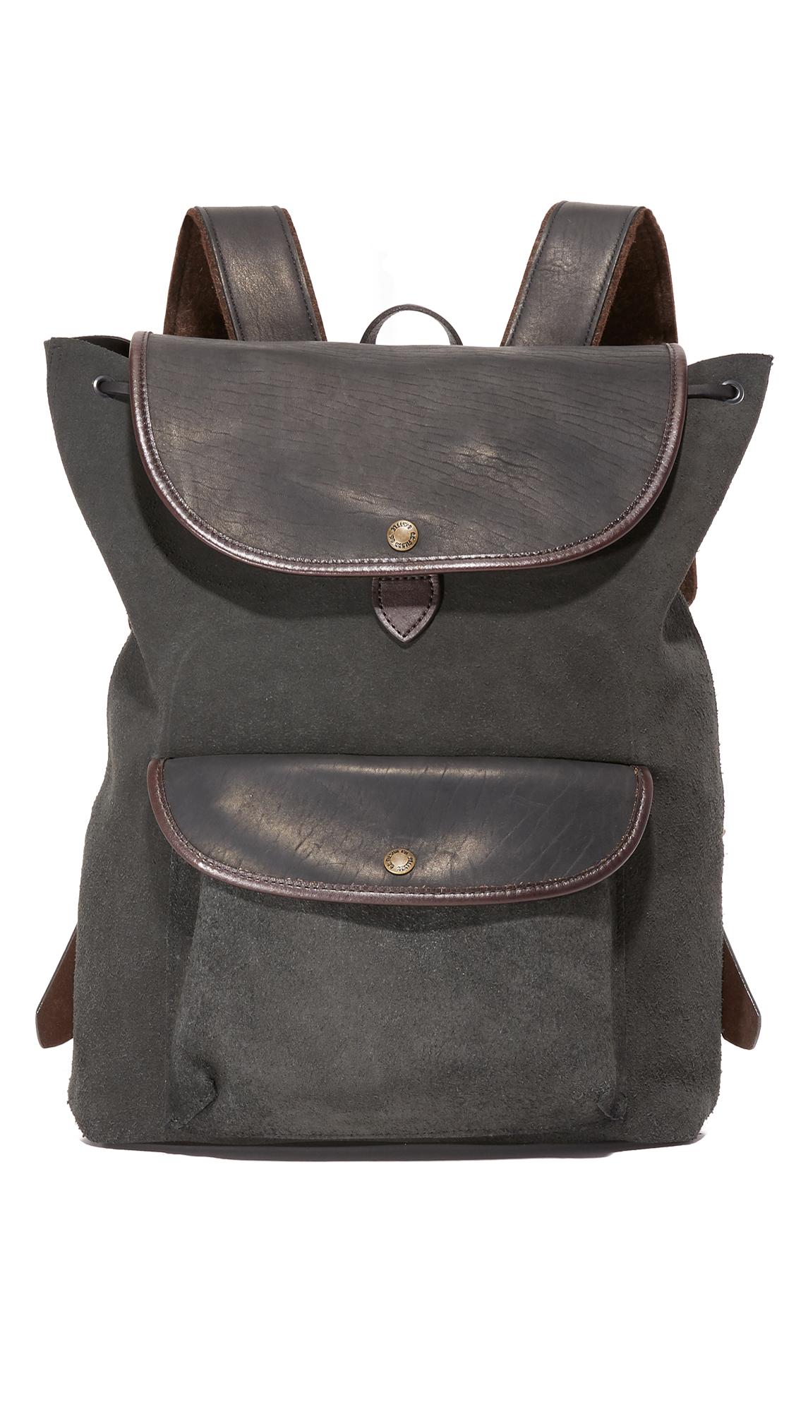 Lyst Filson Rugged Suede Backpack in Gray for Men