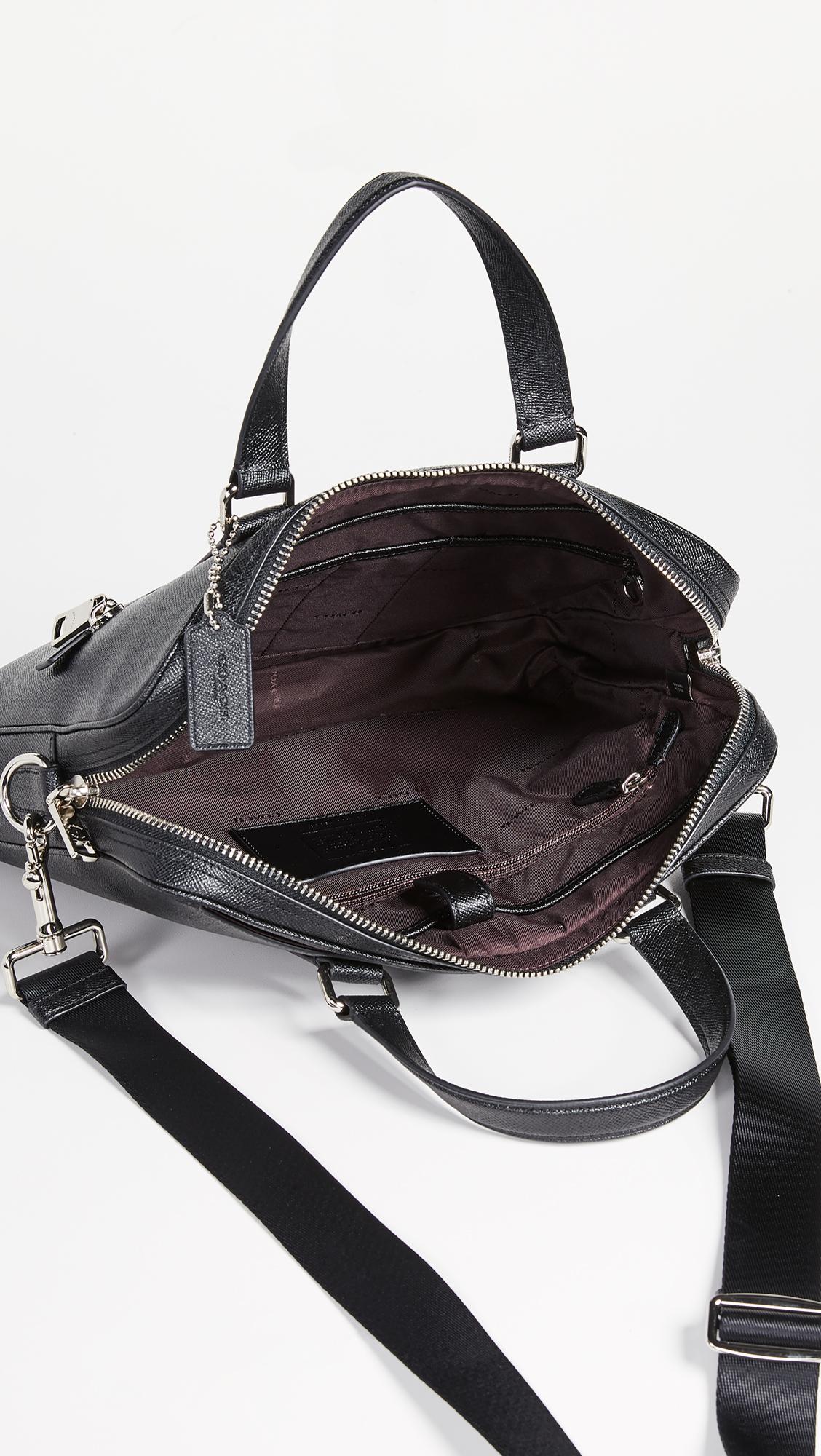 coach kennedy briefcase