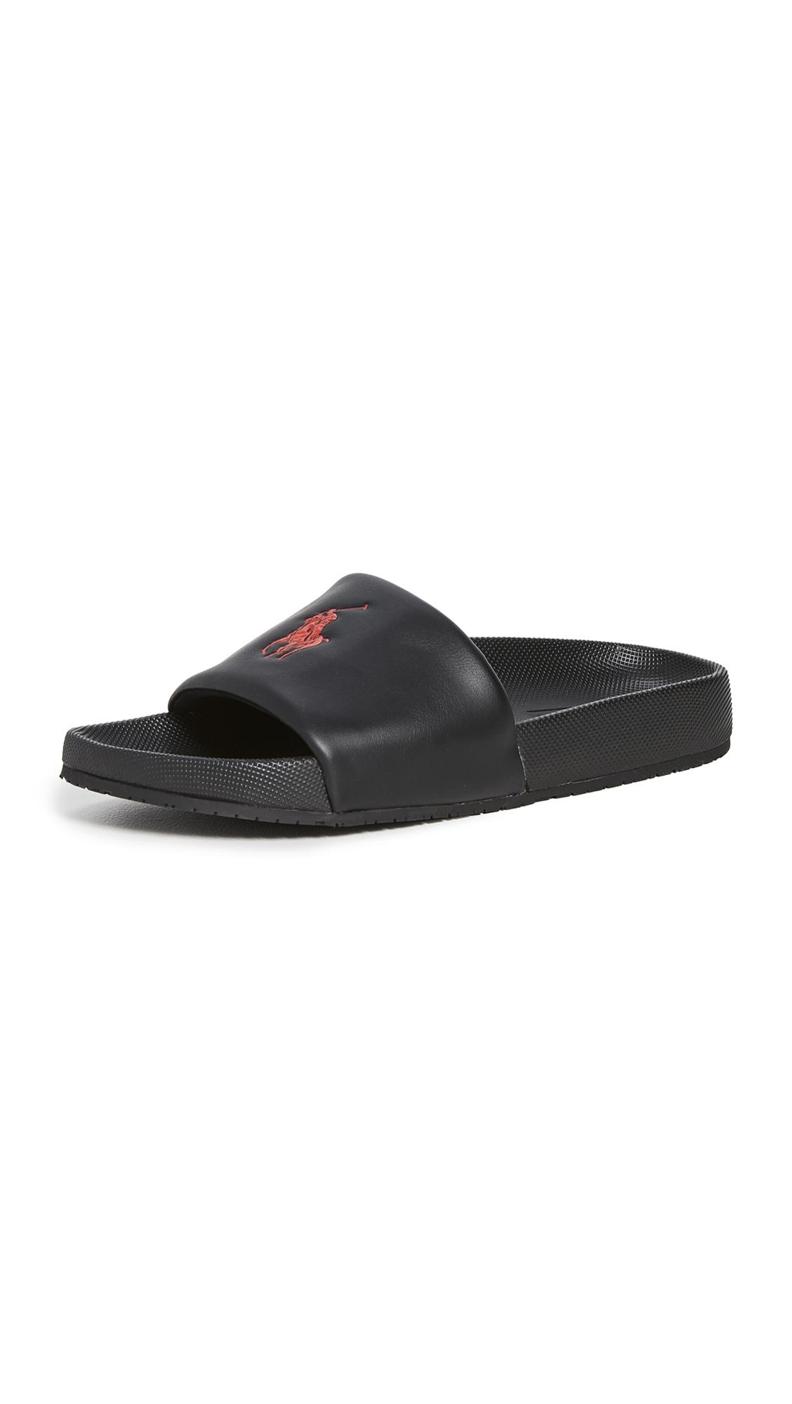 polo ralph lauren cayson casual men's sliders