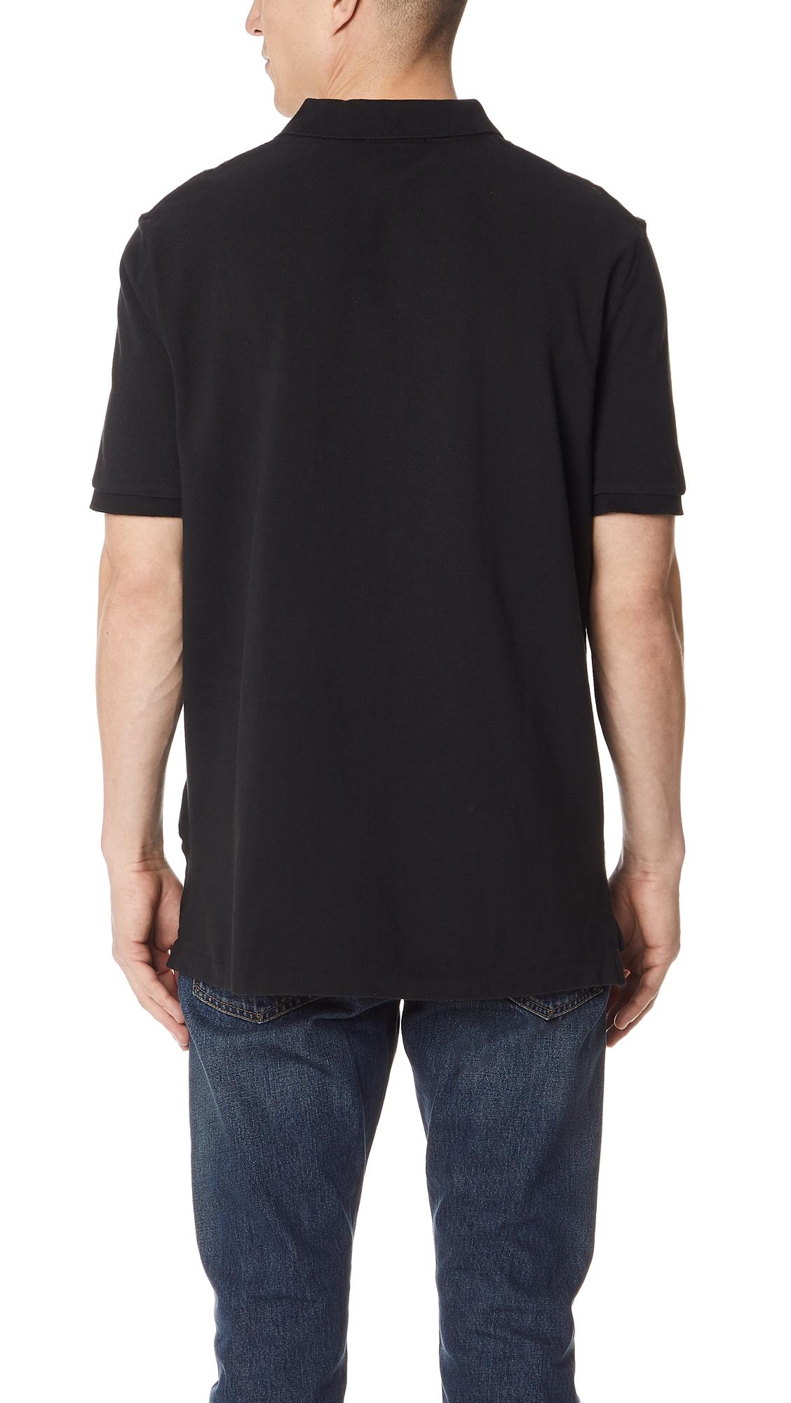 Polo Ralph Lauren Cotton Classic Fit Polo Shirt in Black for Men - Lyst