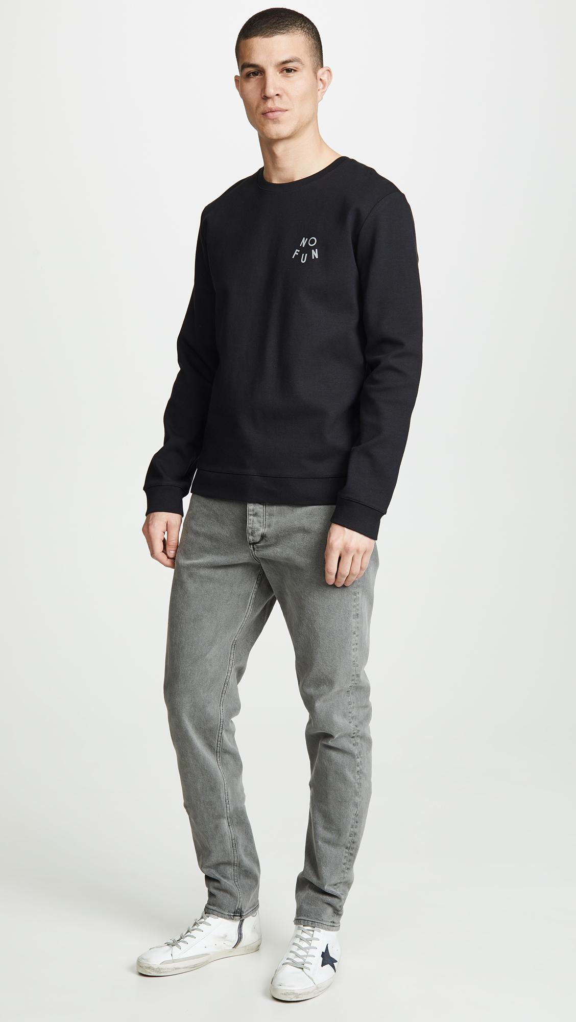 apc no fun sweatshirt