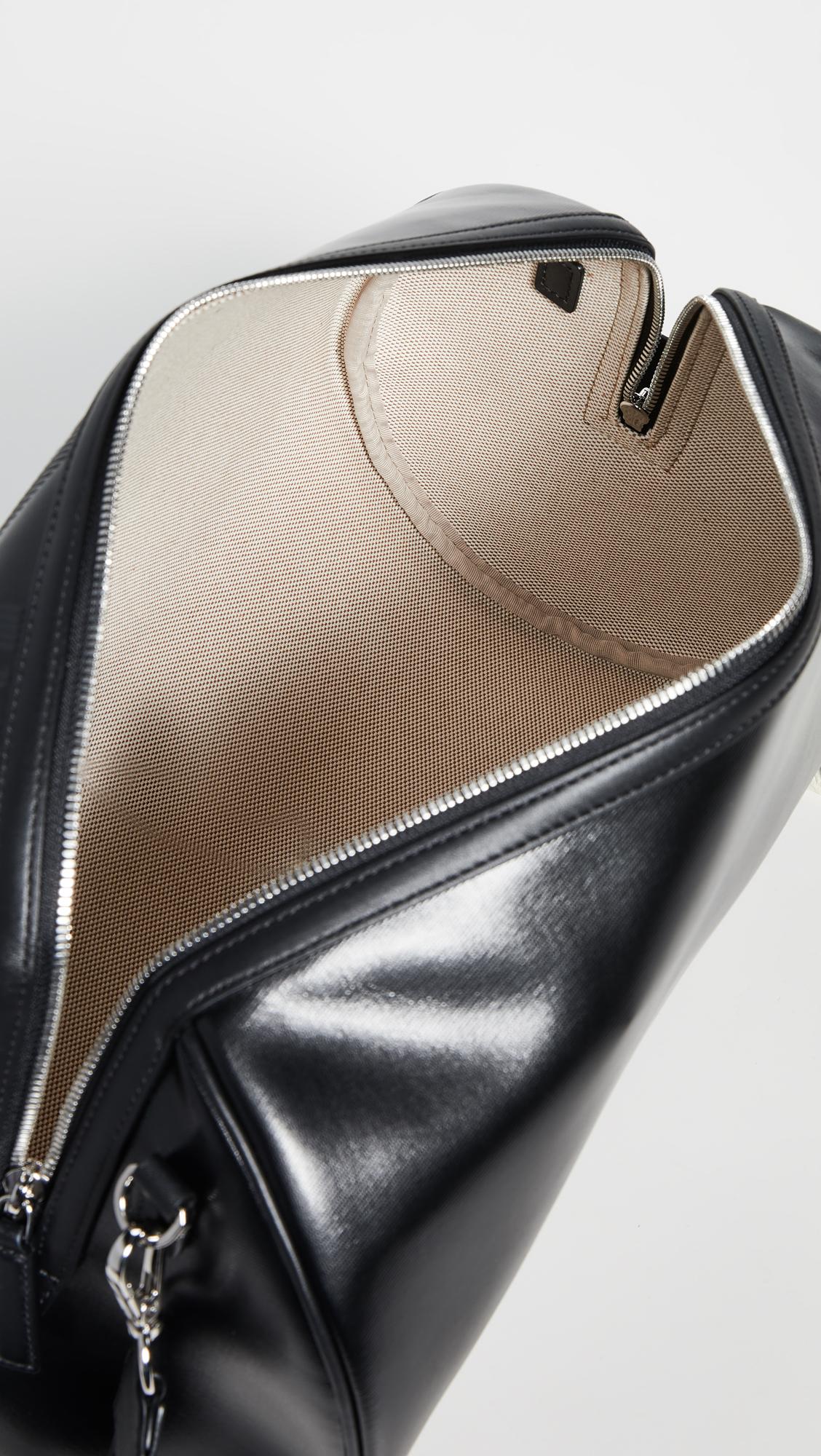 MCM Max Coated Canvas Large Crossbody Bag in Black for Men Lyst