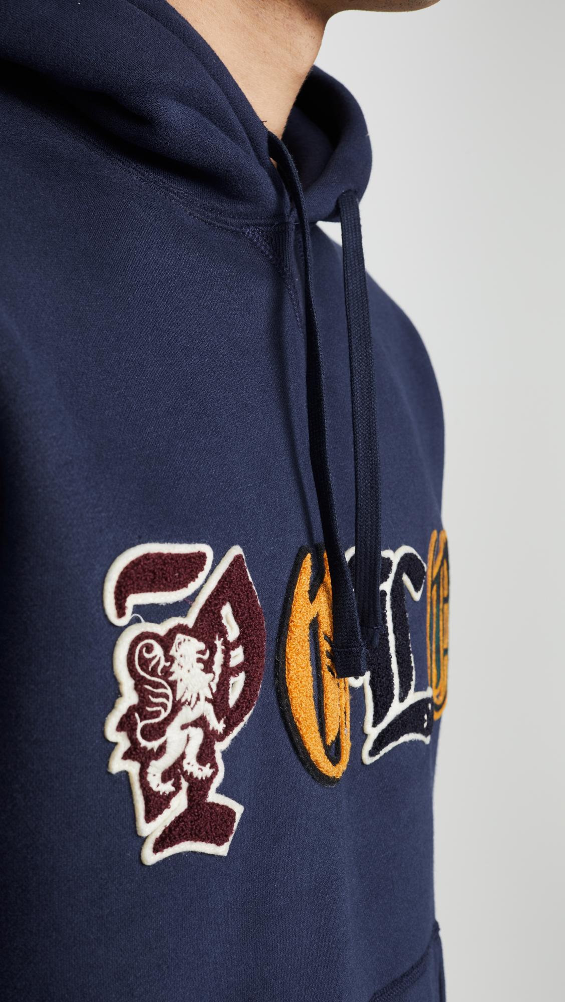 polo logo hoodie