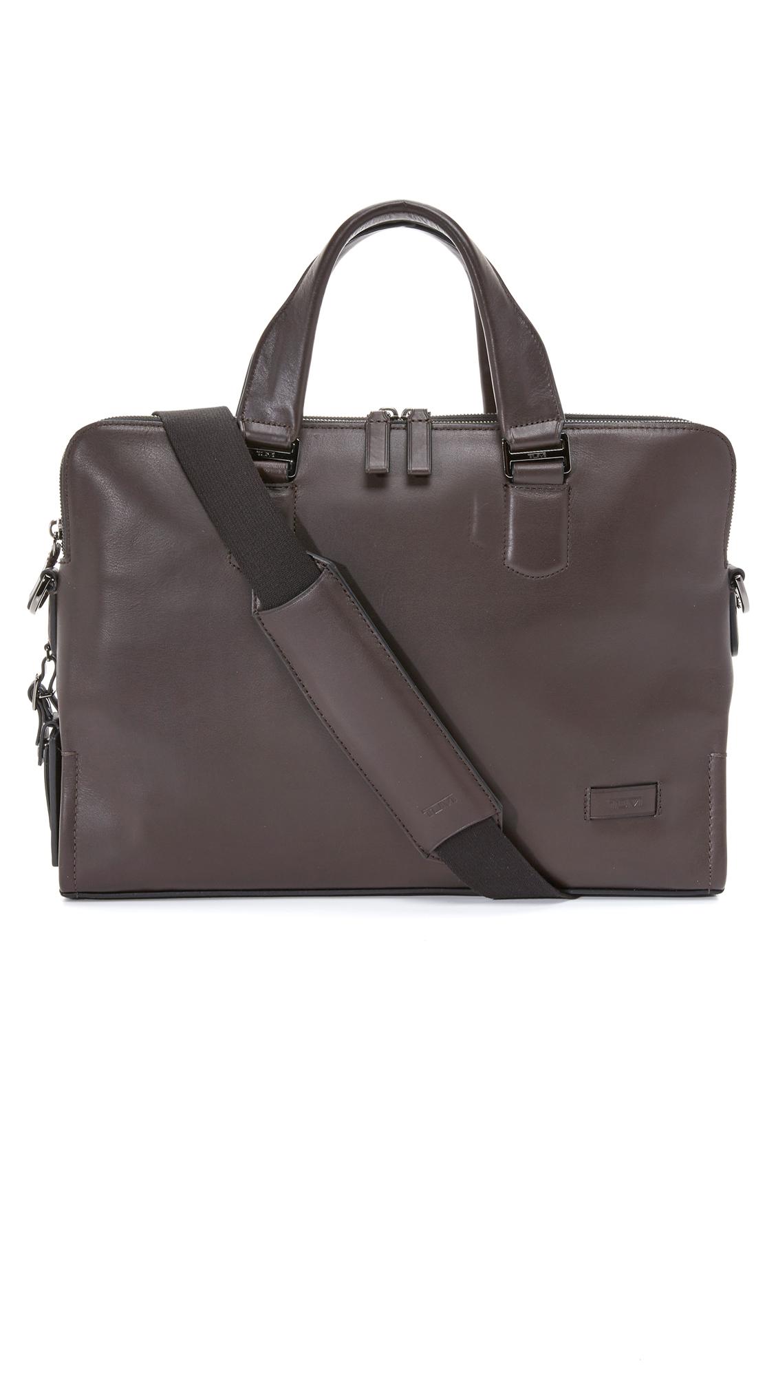 tumi harrison seneca slim brief