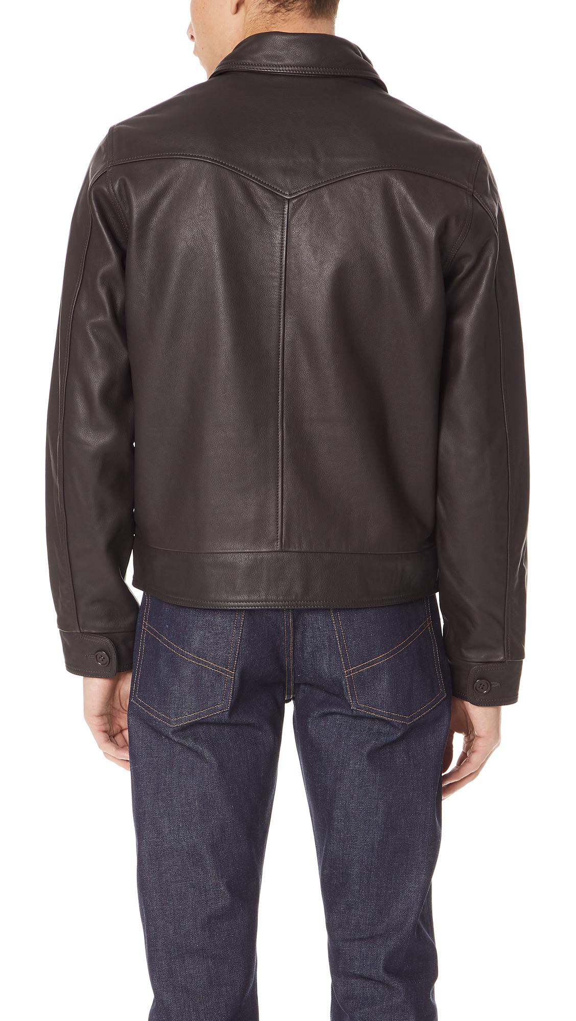 shearling jacket rm williams