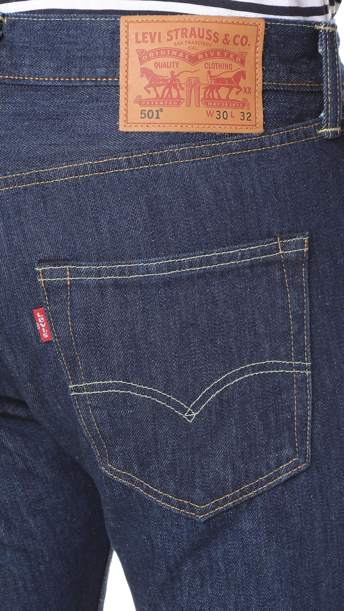  Levi s  501  Made  In The Usa  Original Fit Jeans  in Blue for 
