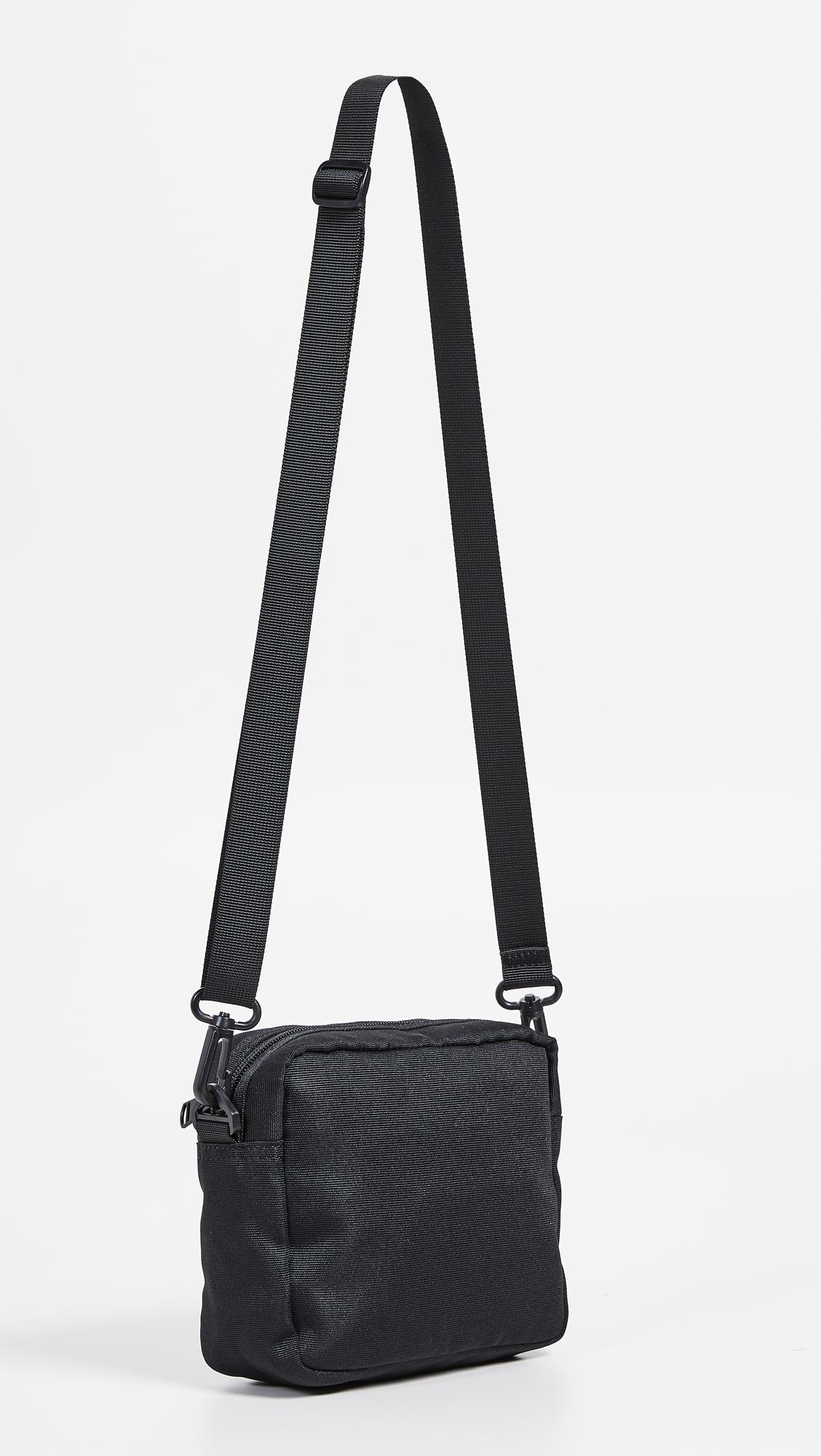 fred perry tonal tipped side bag