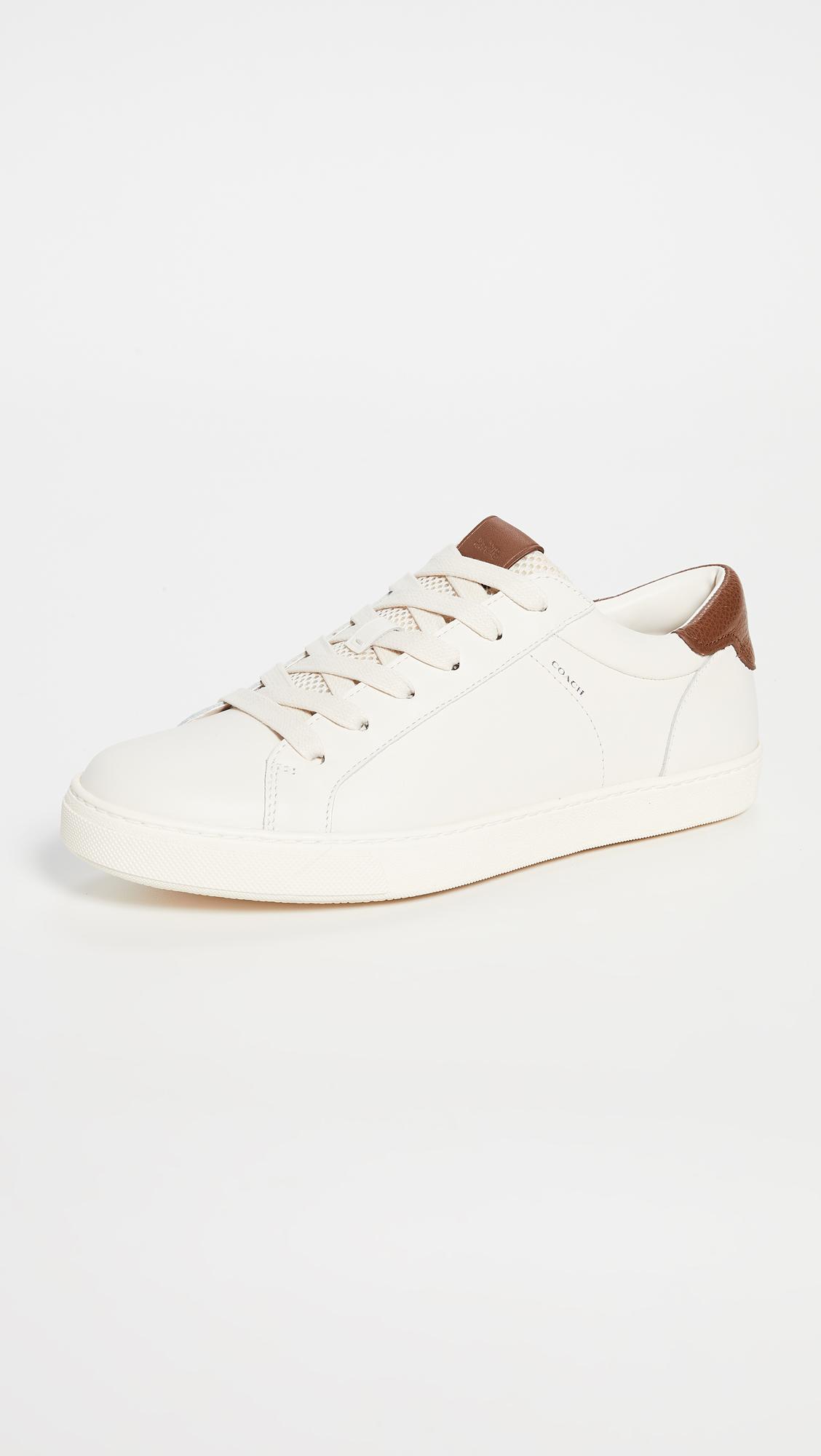 COACH Leather C126 Low Top Sneakers in White for Men - Lyst