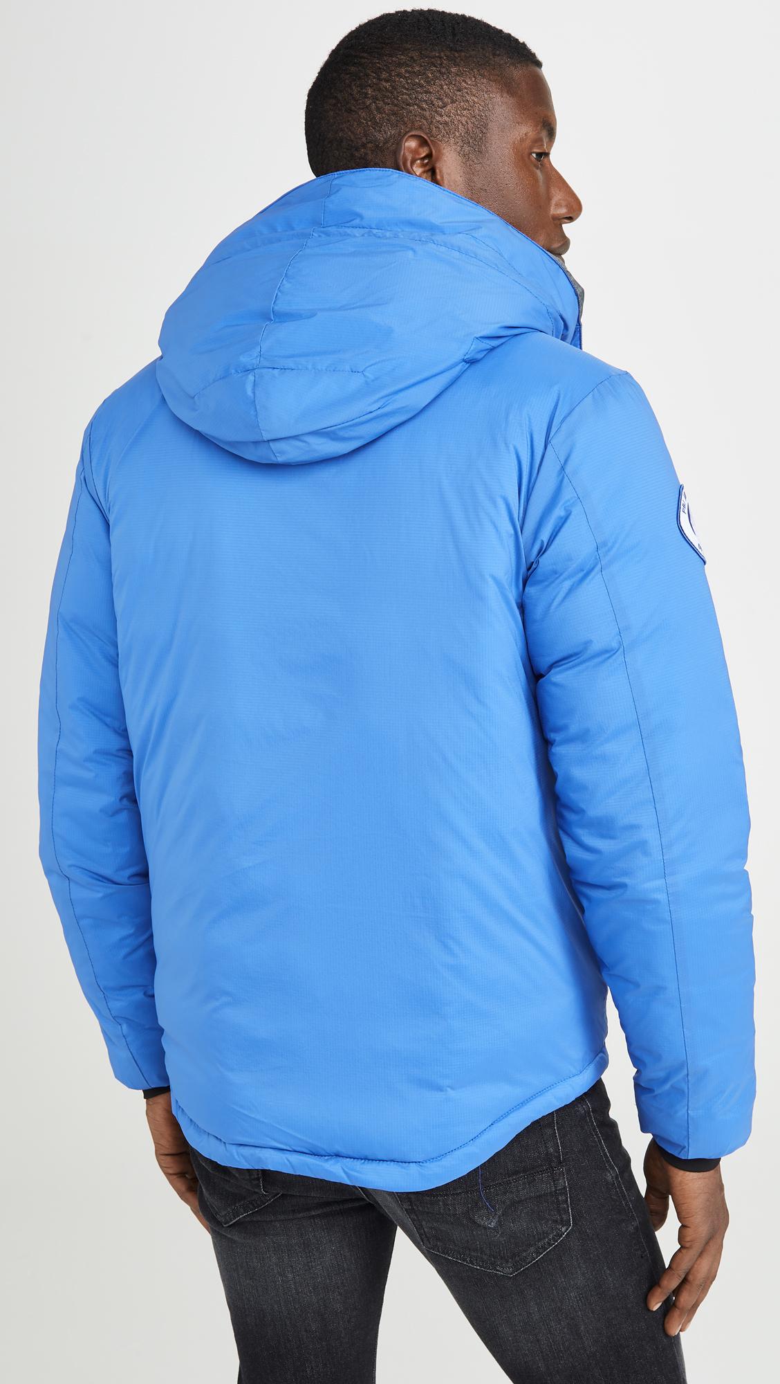 Canada Goose Synthetic Lodge Hoody Pbi in Blue for Men - Lyst